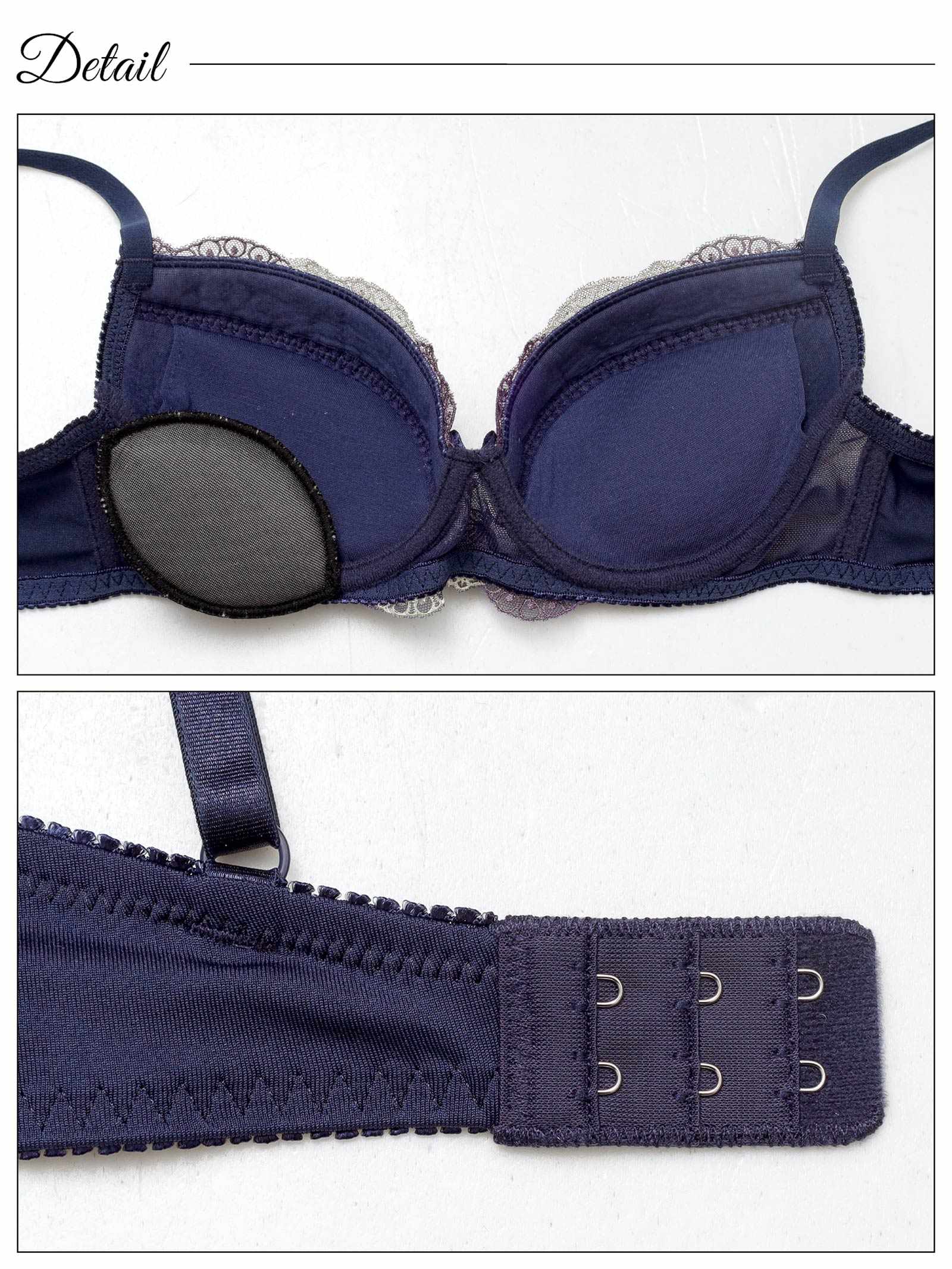 6/13新作!レトロフルールガーデンブラジャー&フルバックショーツ