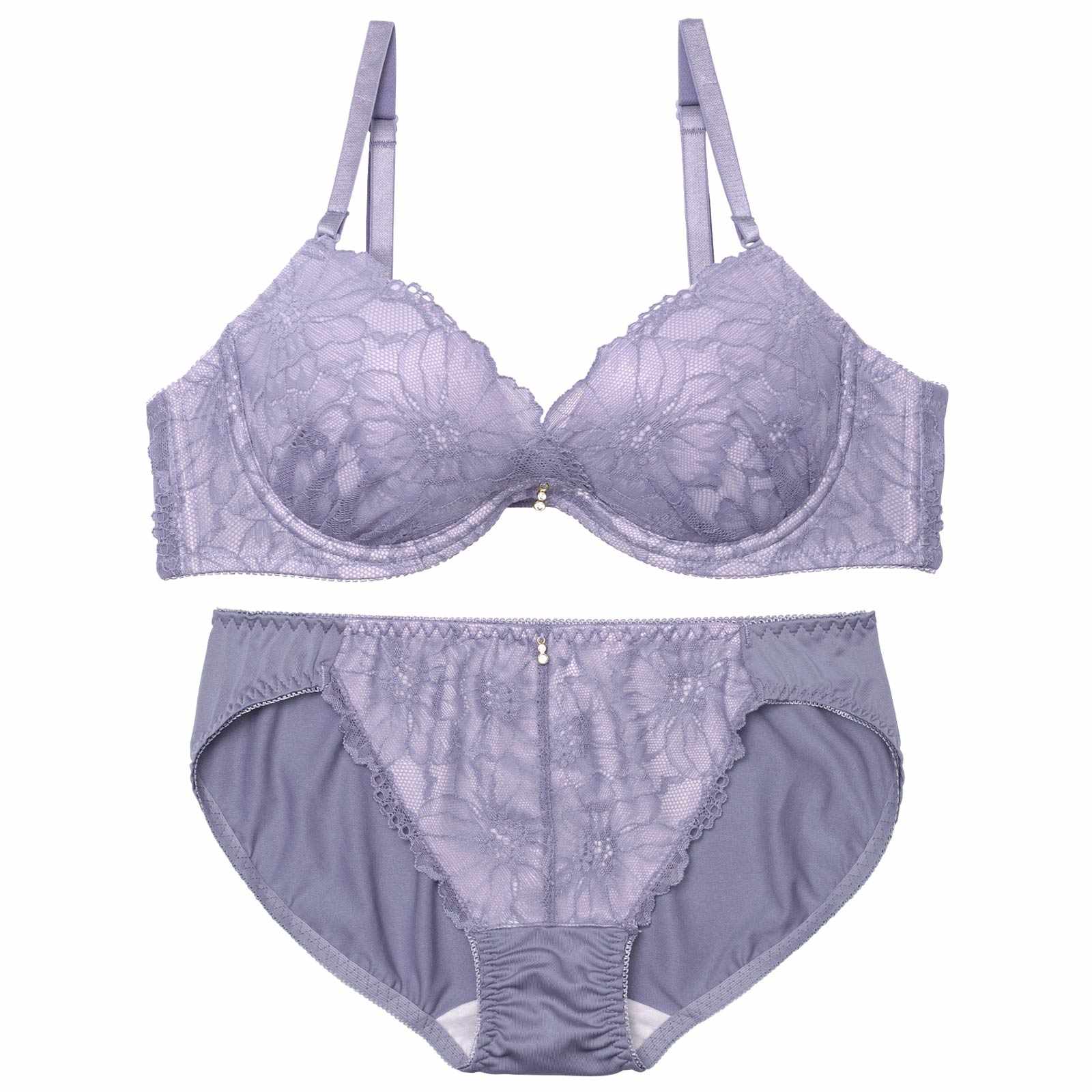 ブリリアントダスティカシュクールブラジャー&フルバックショーツ