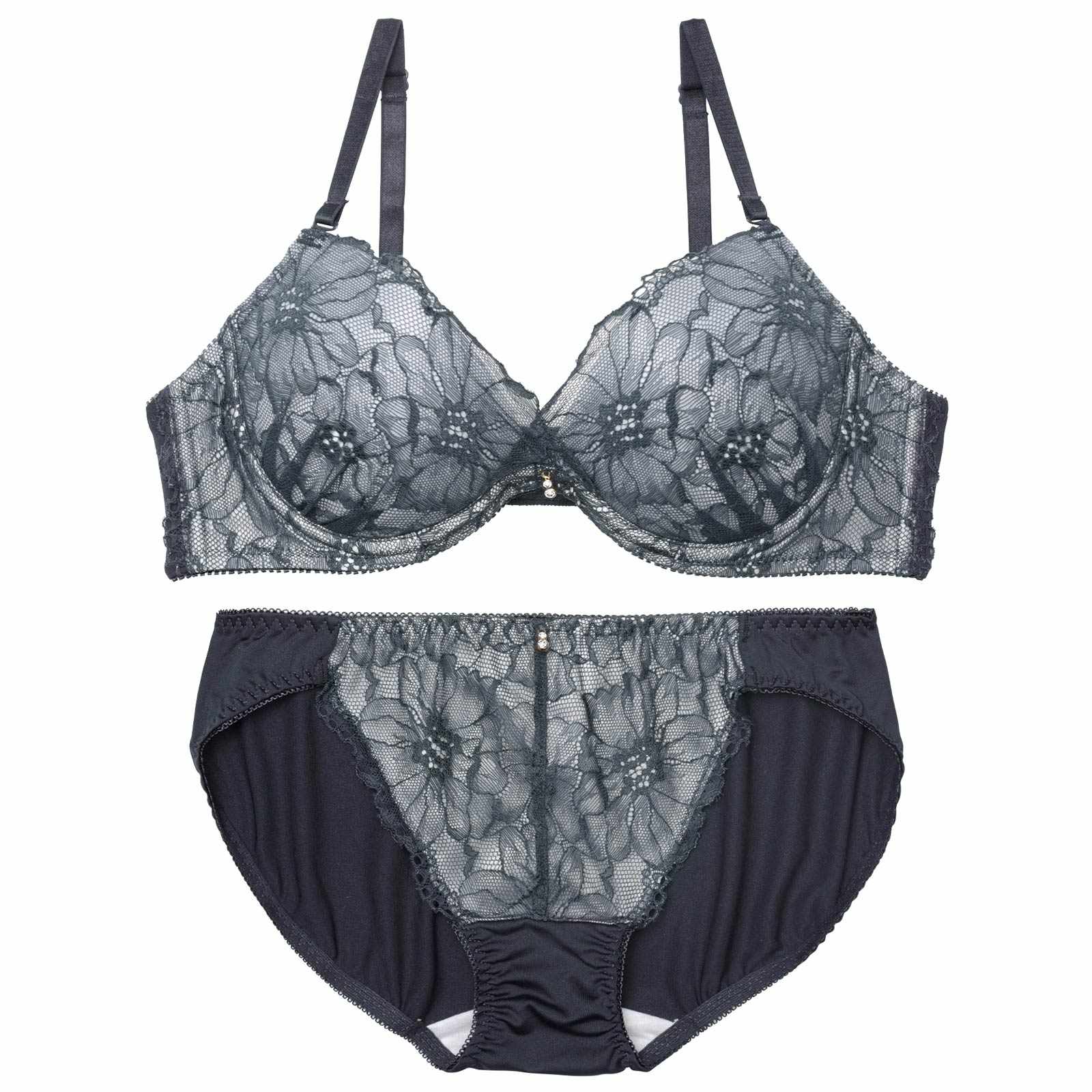 ブリリアントダスティカシュクールブラジャー&フルバックショーツ