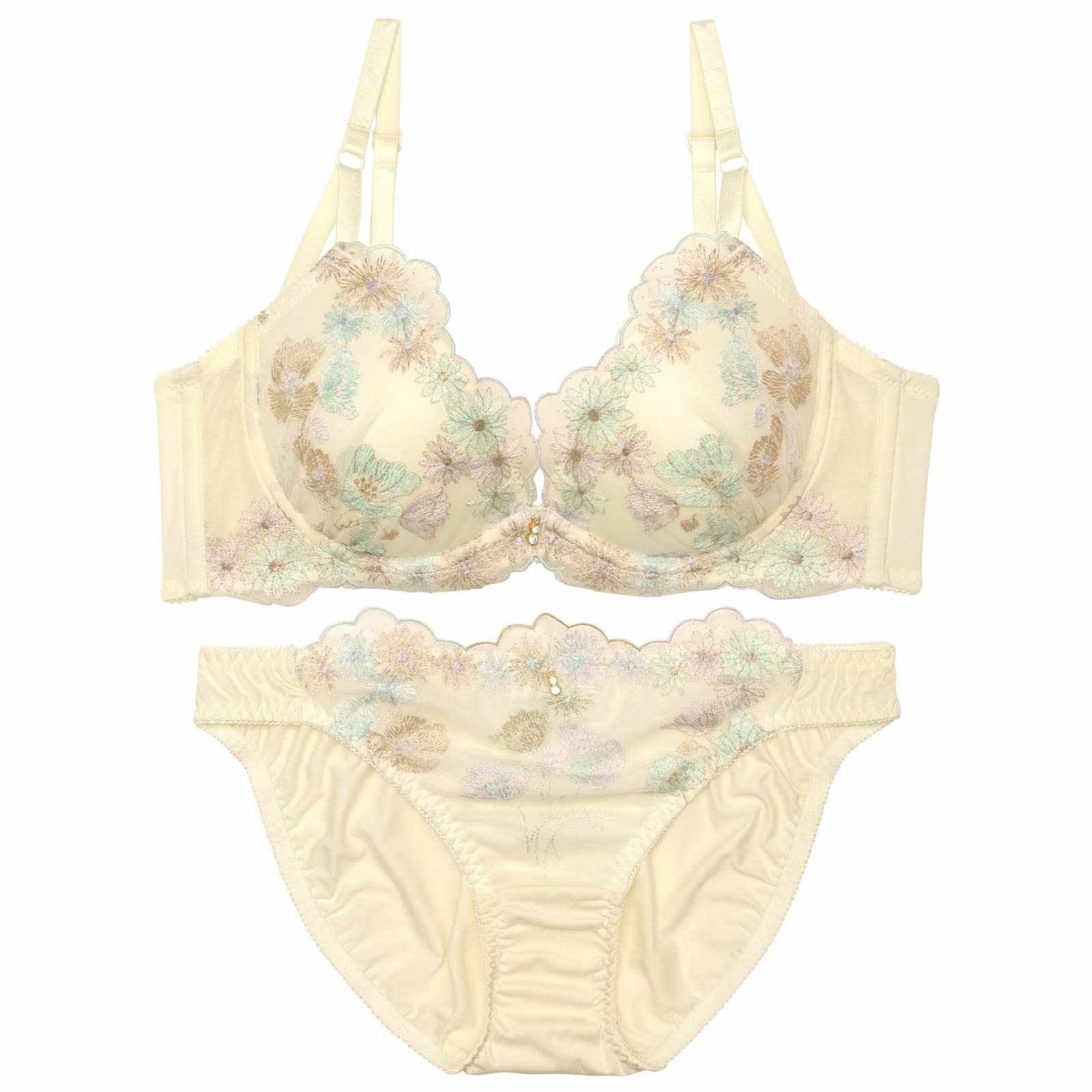 フェアリーピュアブルームブラジャー&フルバックショーツ