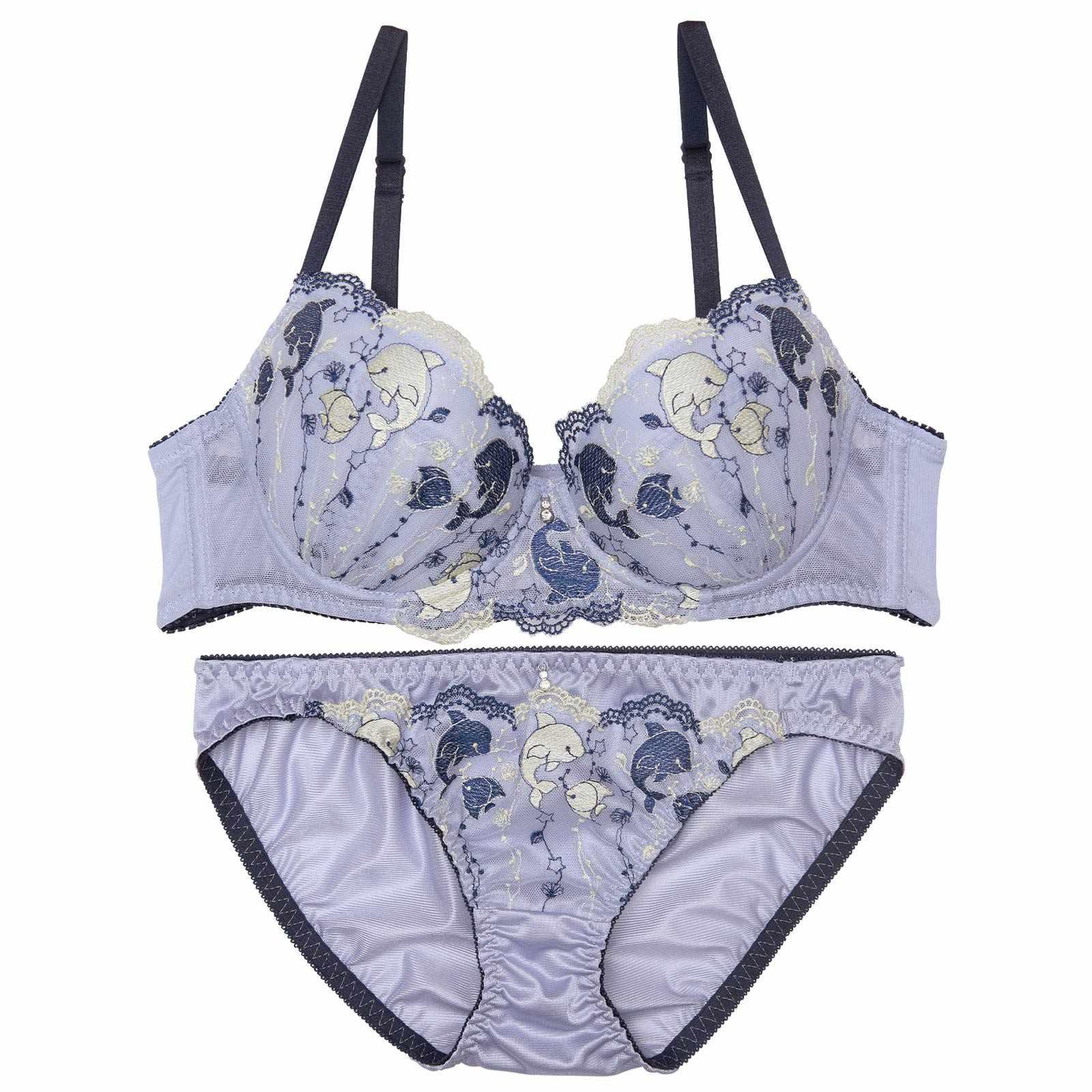 ドリーミーアクアリウムブラジャー&フルバックショーツ