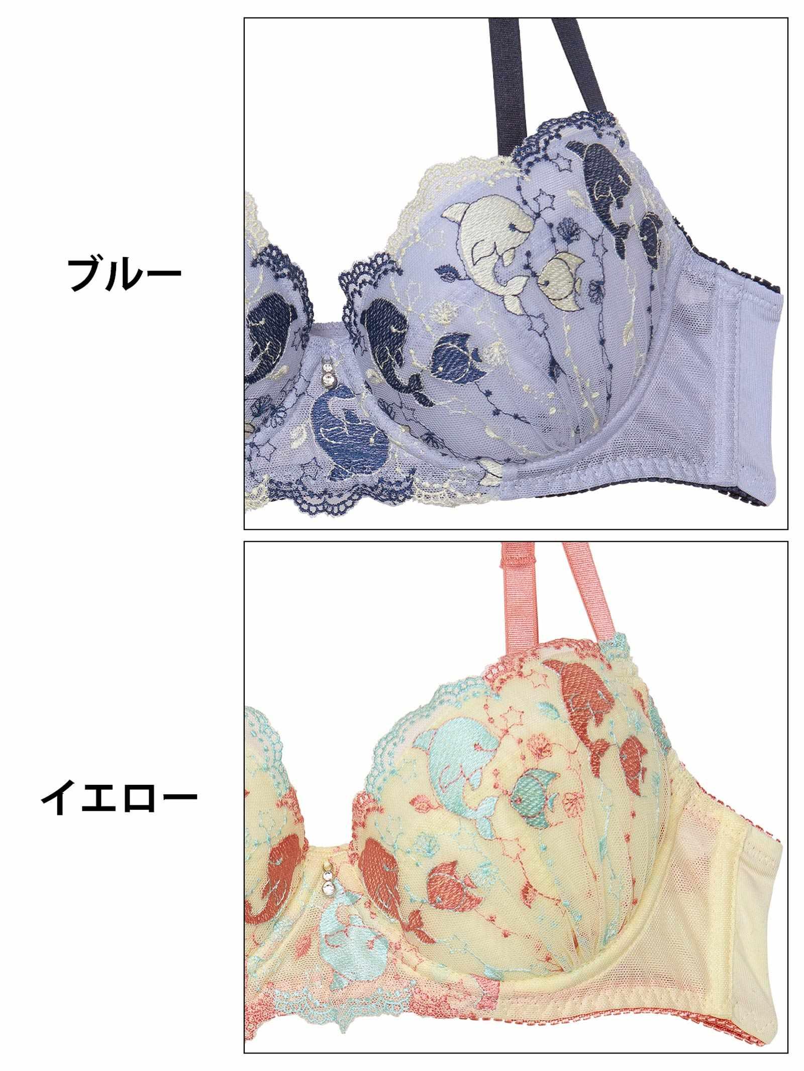7/2新作!ドリーミーアクアリウムブラジャー&フルバックショーツ
