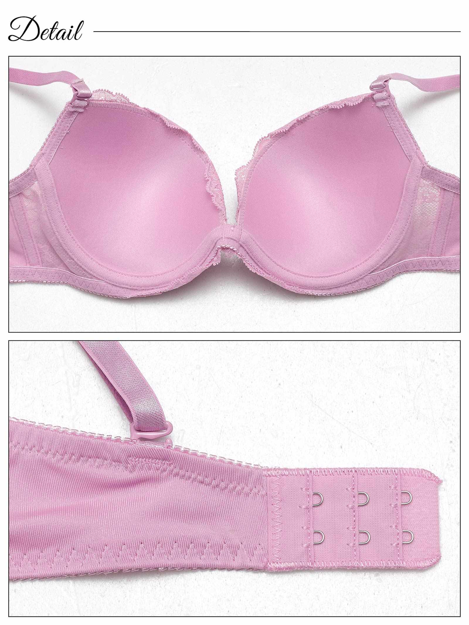 9/12新作!クラシックシンプルレースブラジャー&フルバックショーツ