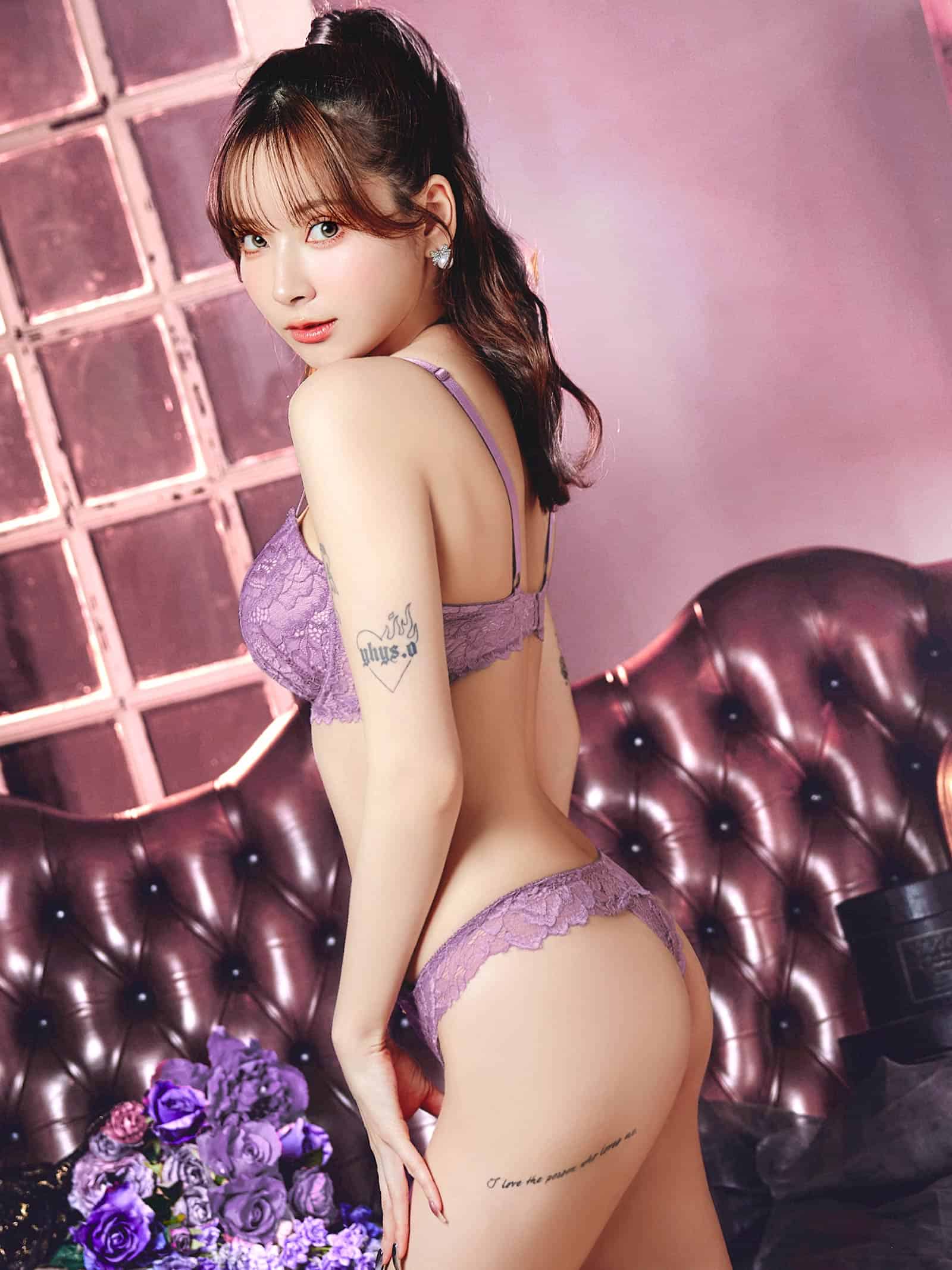 8/6再販!【3点セット】リボンコードレーシィブラジャー&バック透けフルバック&Tバックショーツ