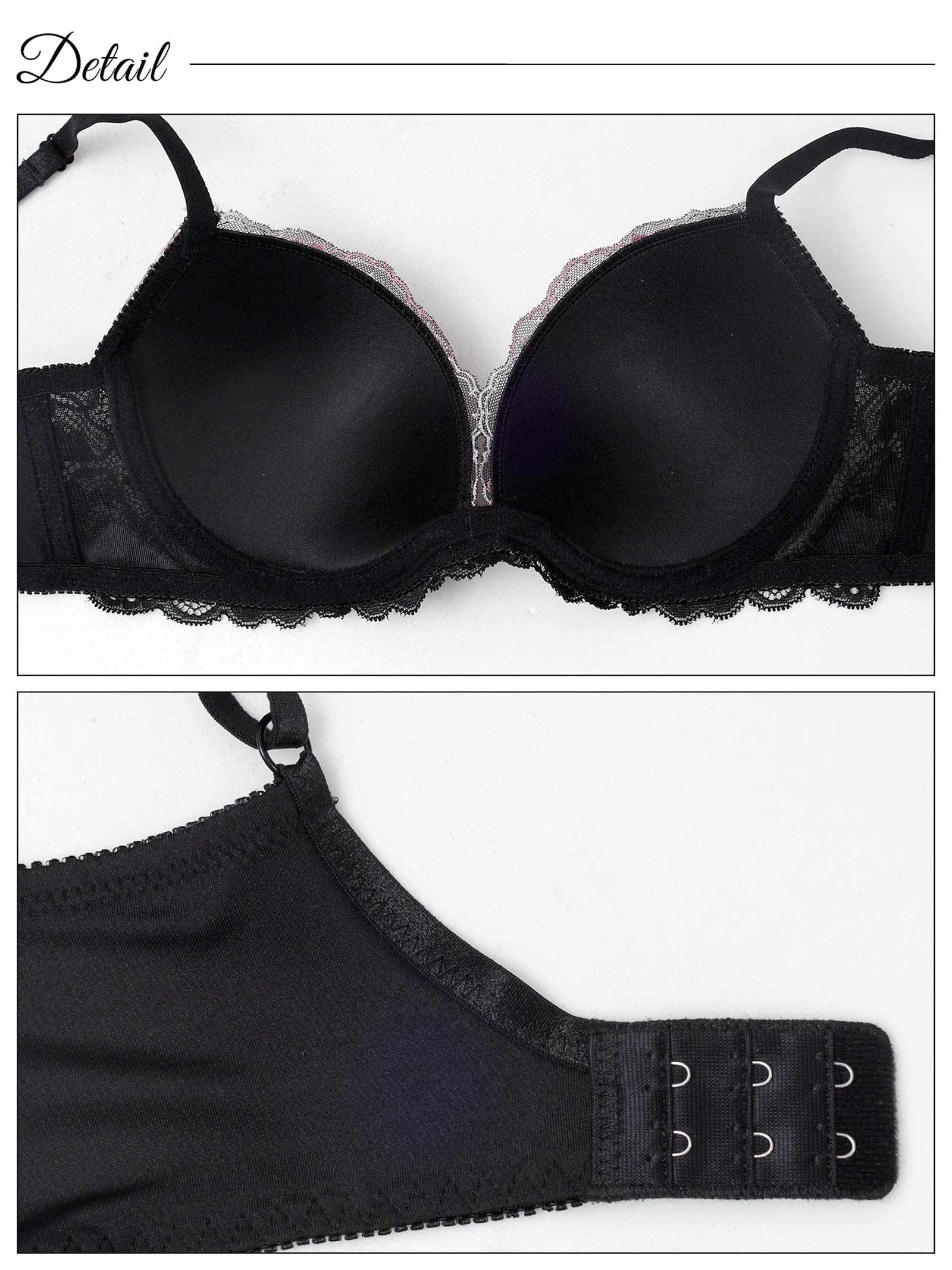 10/6新作!エターナルブロッサム育乳脇高ブラジャー&フルバックショーツ