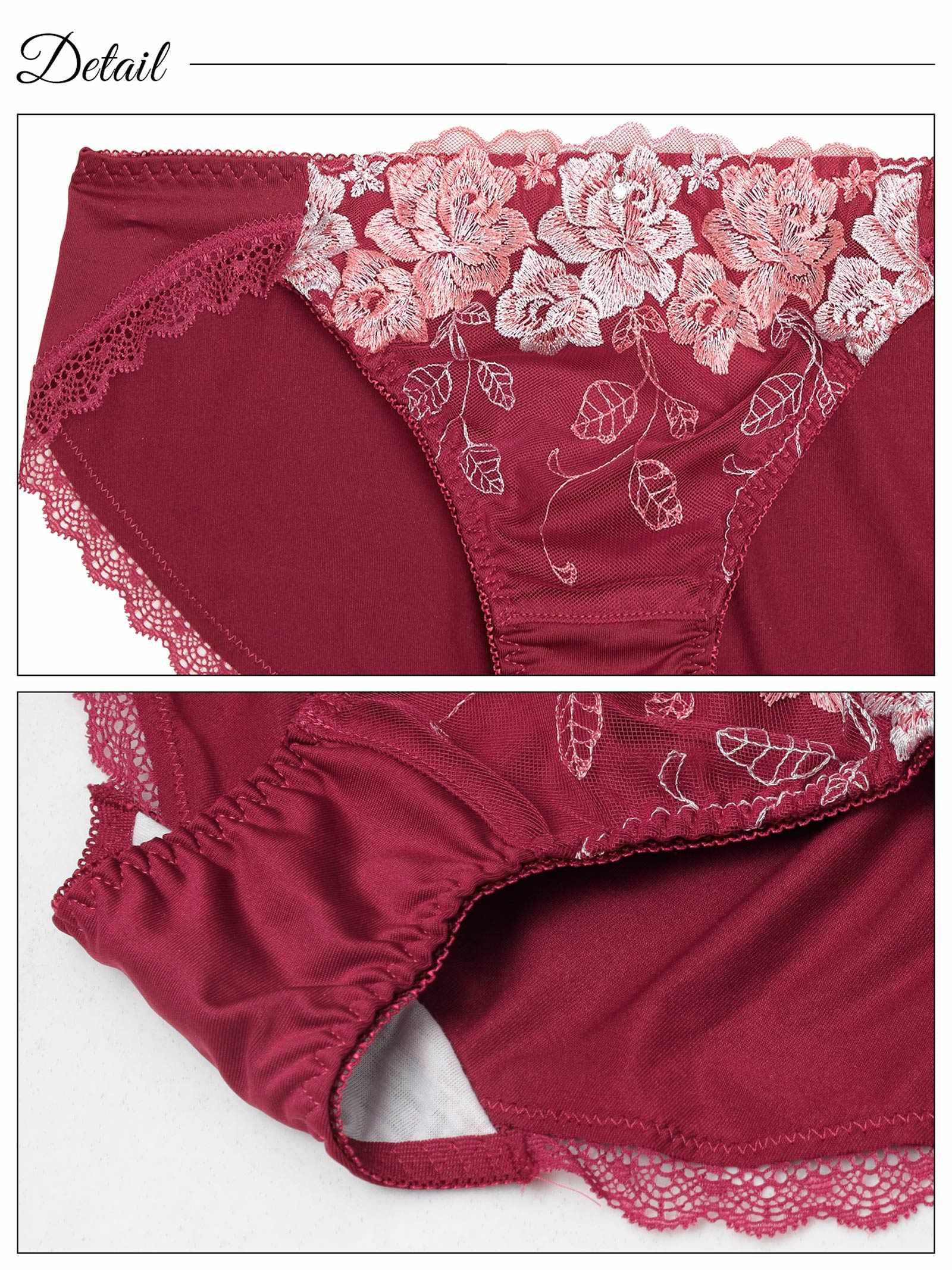 10/13新作!【EFサイズ】グレイスローズブルームブラジャー&フルバックショーツ