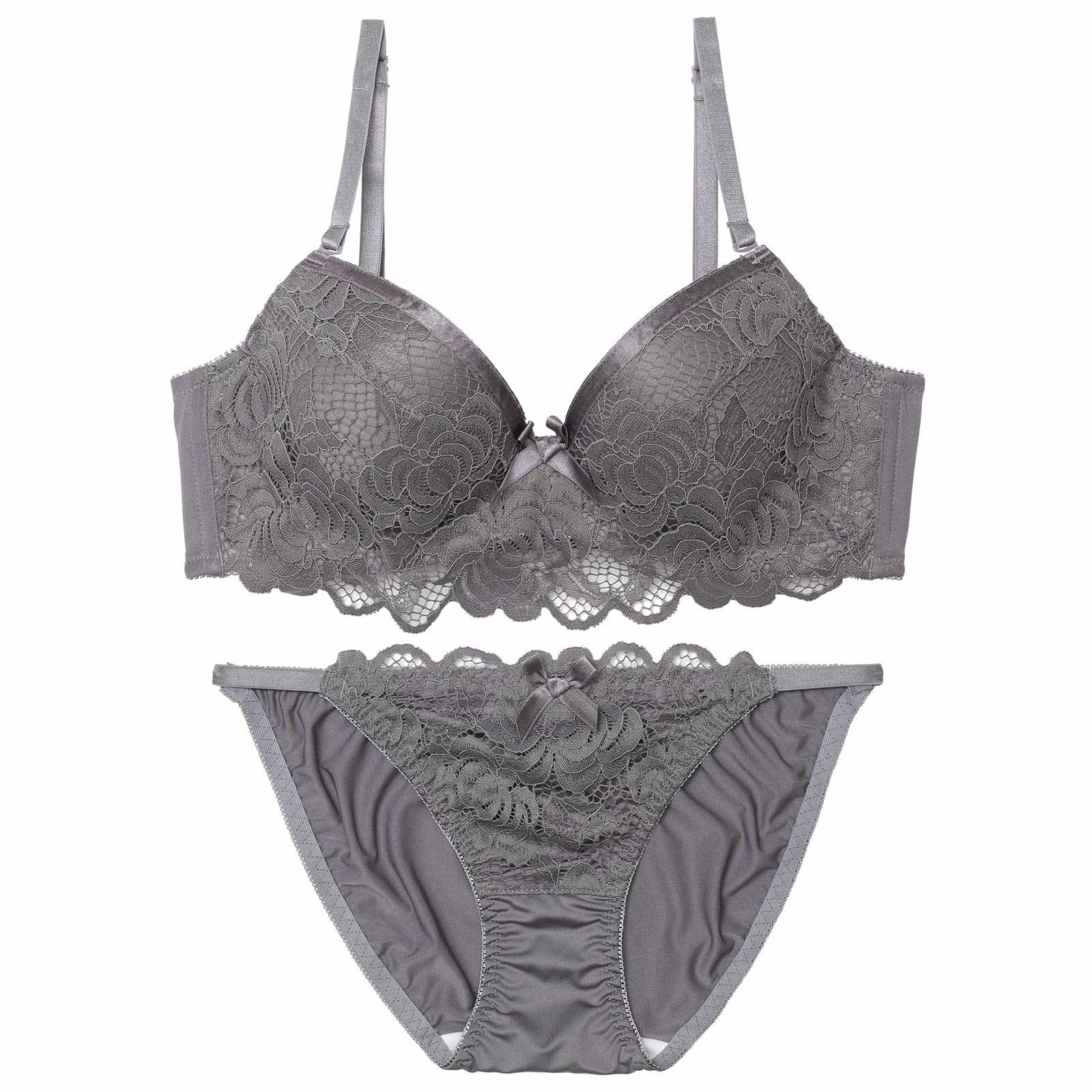 4/1新作!エレガントレーシィロゼ育乳脇高ブラジャー&フルバックショーツ