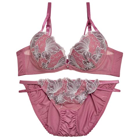 エレガンスパピヨンブラジャー&フルバックショーツ
