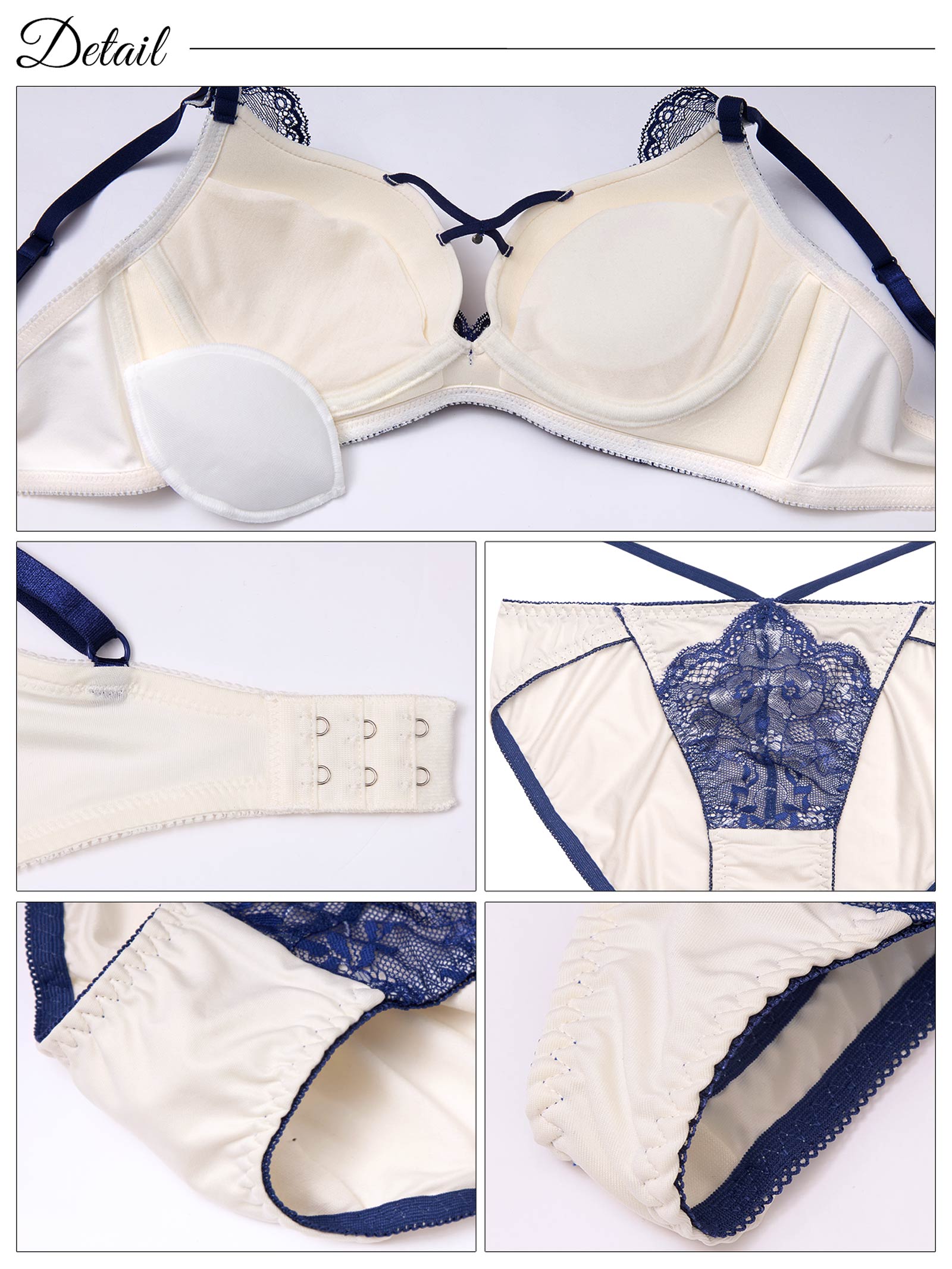 【かとゆり着用】【3点セット】ブリリアントブルームクロス育乳脇高ブラジャー&フルバック&Tバックショーツ - 【公式】247Lingerie