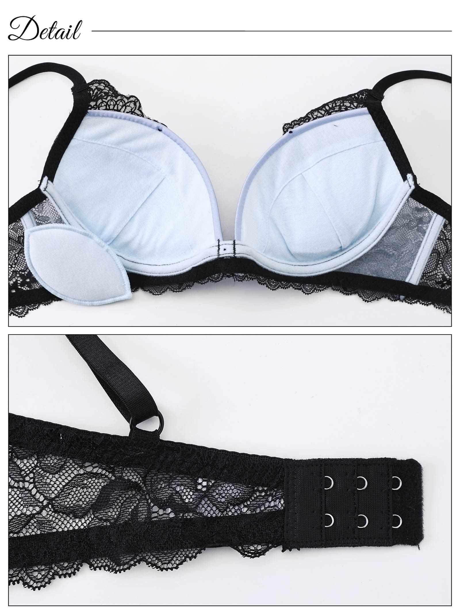 ロマネスクケミカルアーチブラジャー&バック透けTバックショーツ - 【公式】247Lingerie