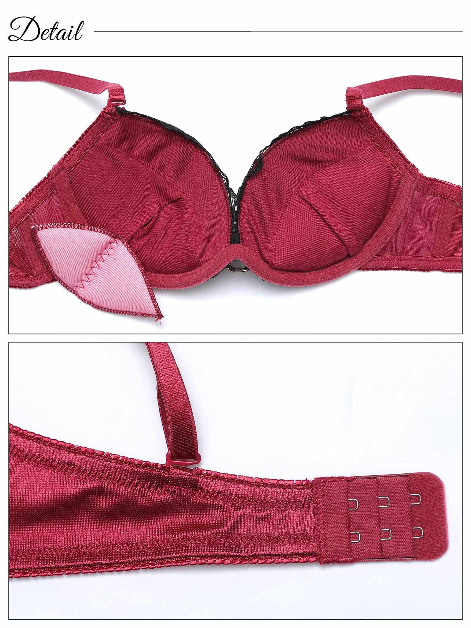 1/27新作!グロッシーサテンリングブラジャー&Tバックショーツ