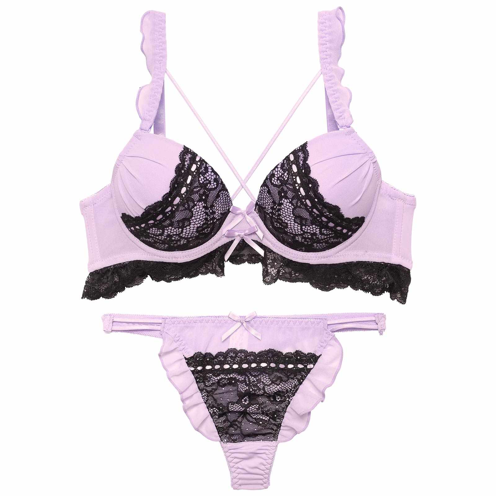 ビタースイートドールブラジャー&Tバックショーツ