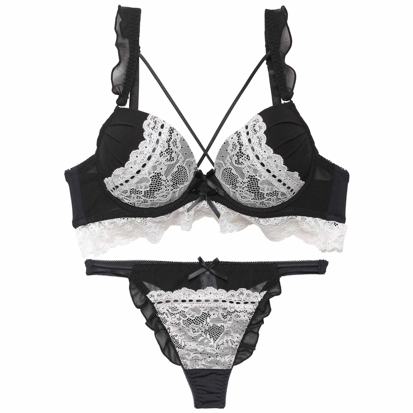 ビタースイートドールブラジャー&Tバックショーツ