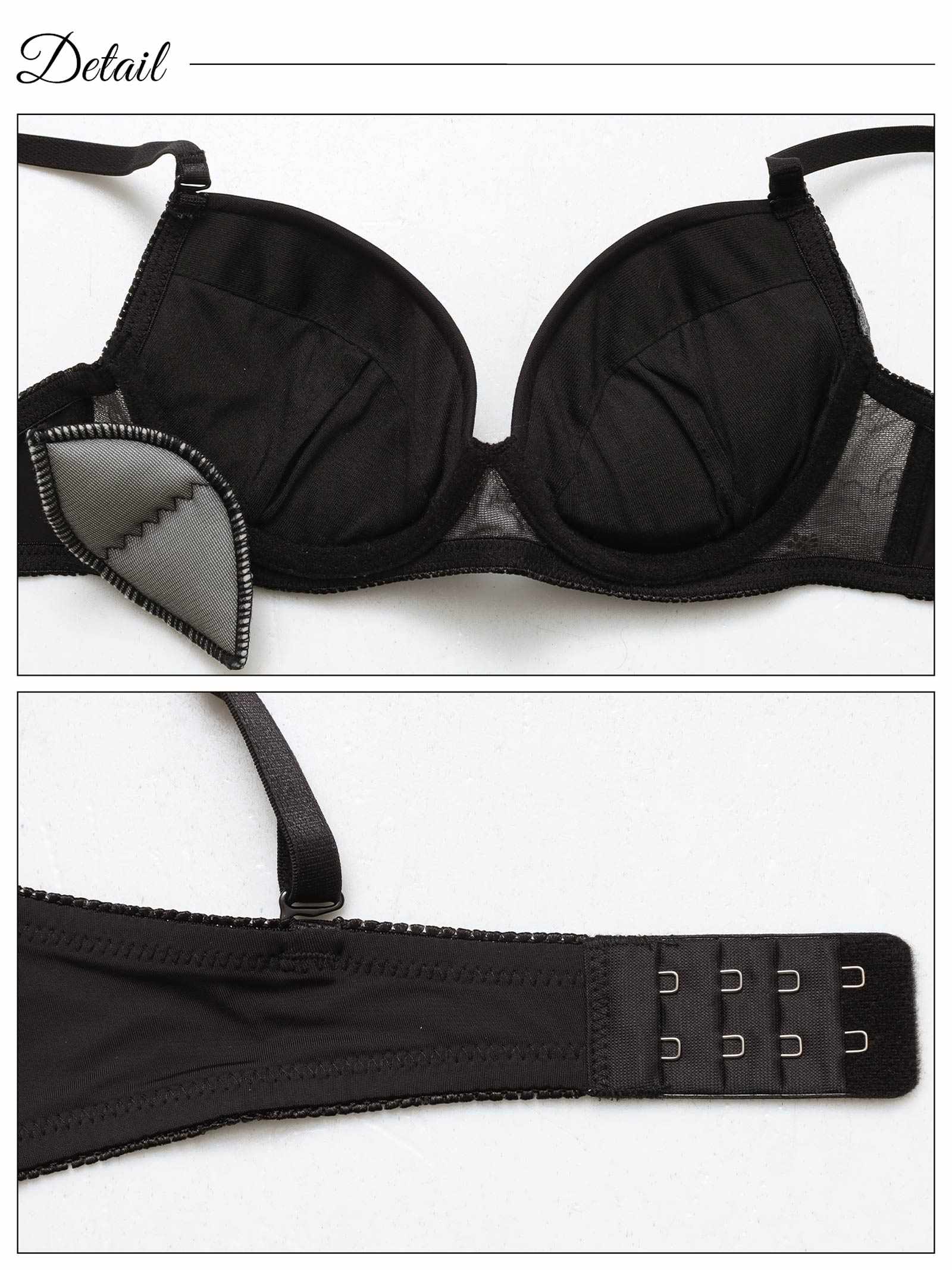 4/21新作!プリンセスマットレーシィブラジャー&フルバックショーツ