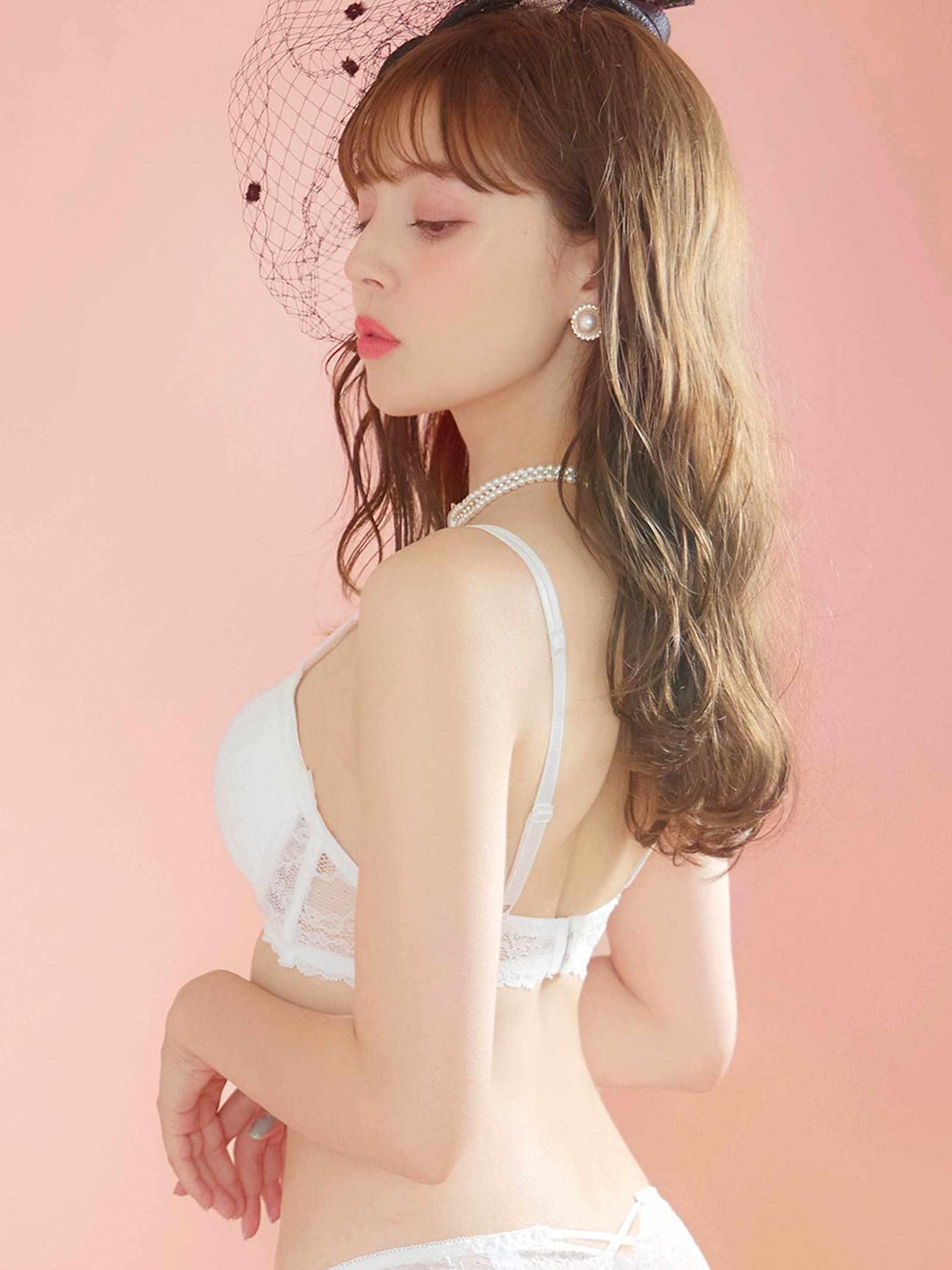 9/11再販!クロスデザインレーシィブラジャー&バック透けTバックショーツ