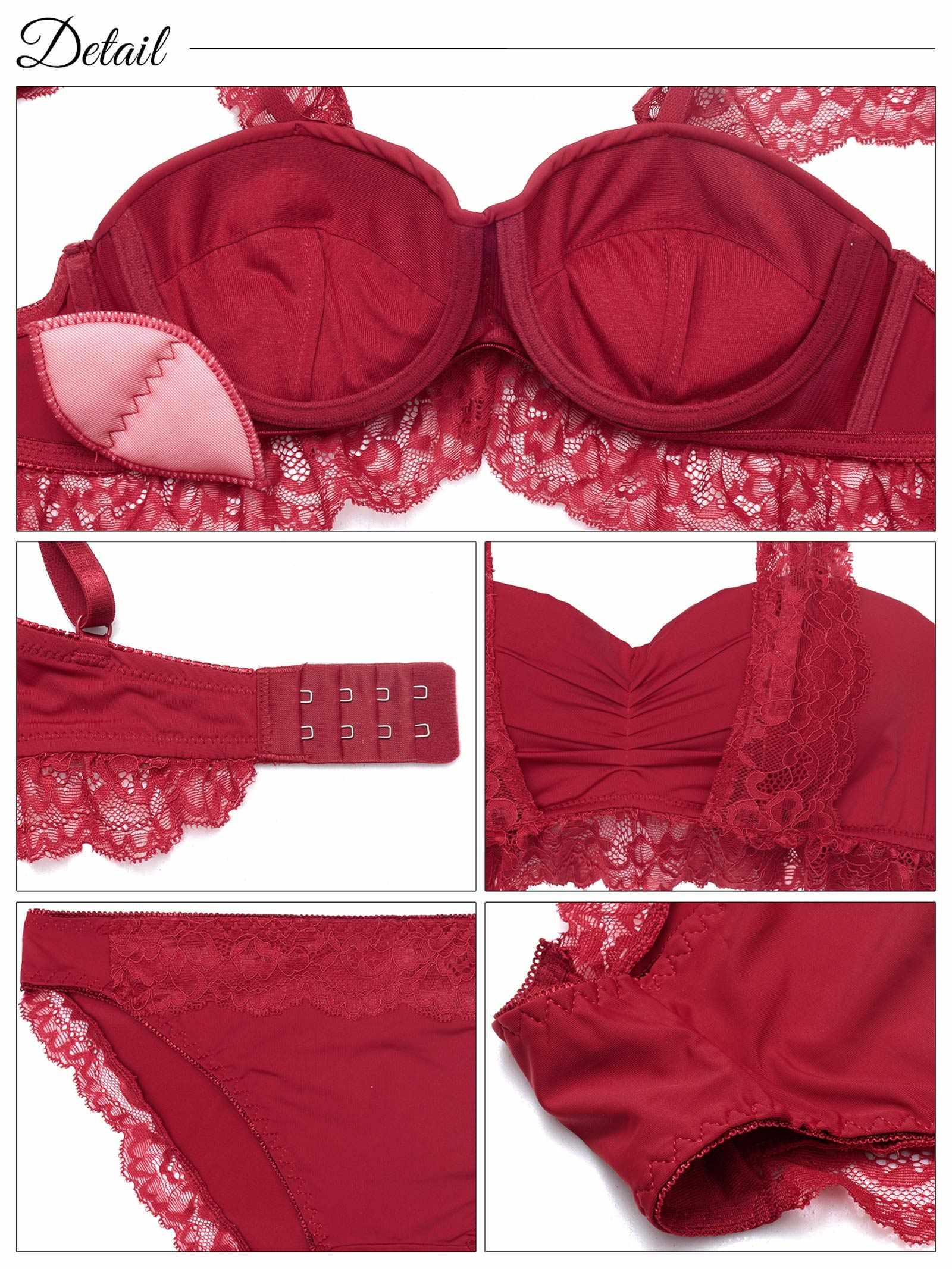 7/9新作!フリルレーシィギャザーブラジャー&フルバックショーツ