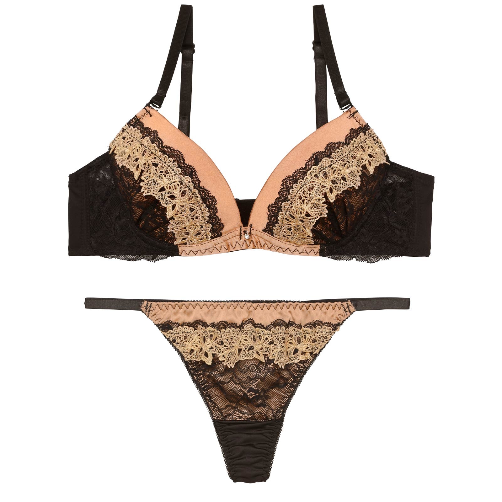 2/4新作!ミスティックケミカルレースブラジャー&Tバックショーツ