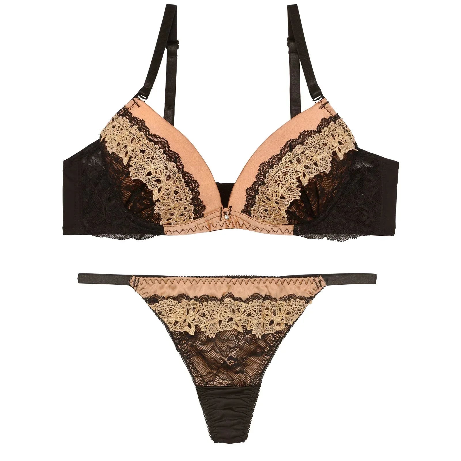 2/4新作!ミスティックケミカルレースブラジャー&Tバックショーツ