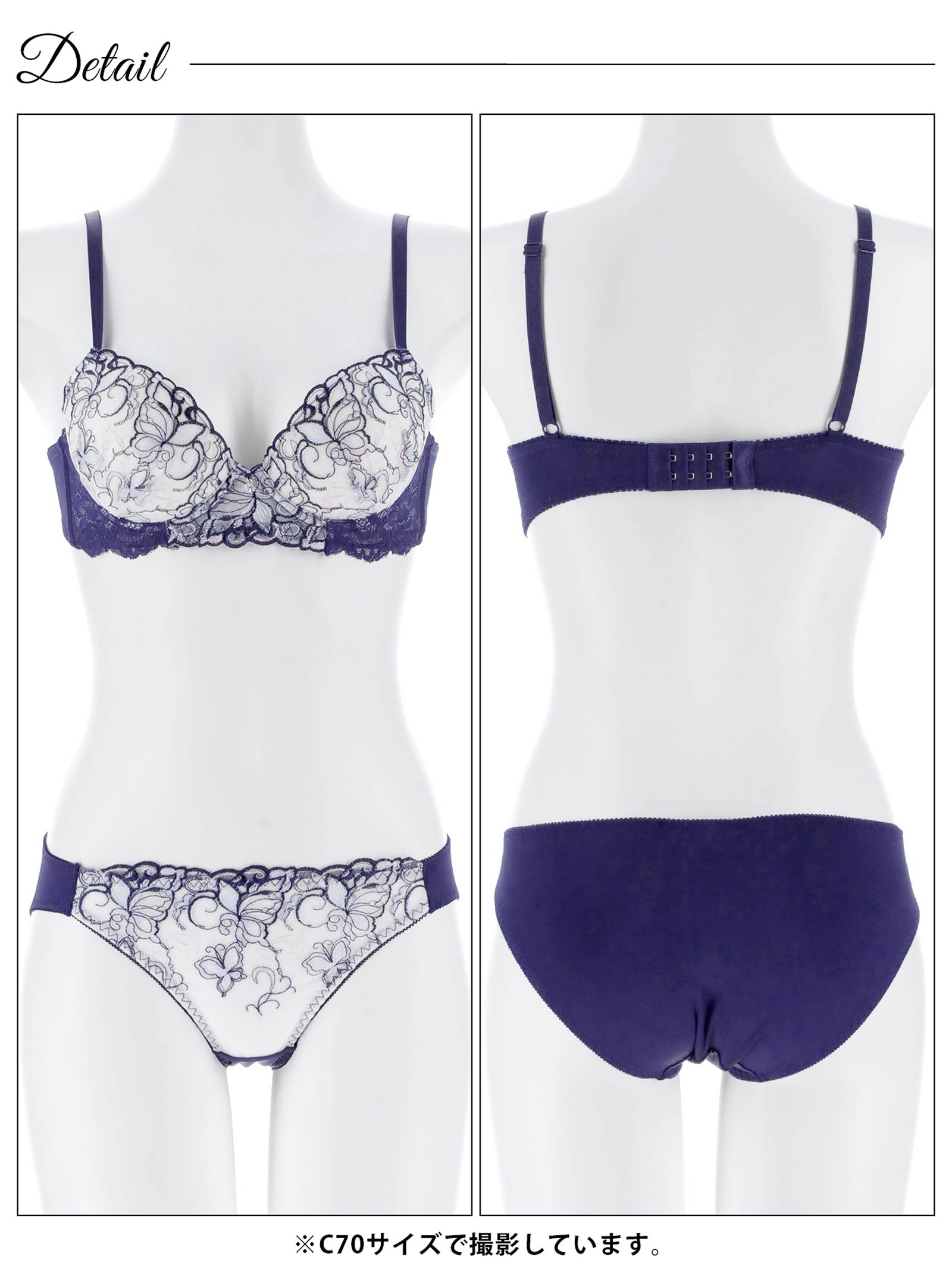 3/13新作!ドリーミングバタフライブラジャー&フルバックショーツ