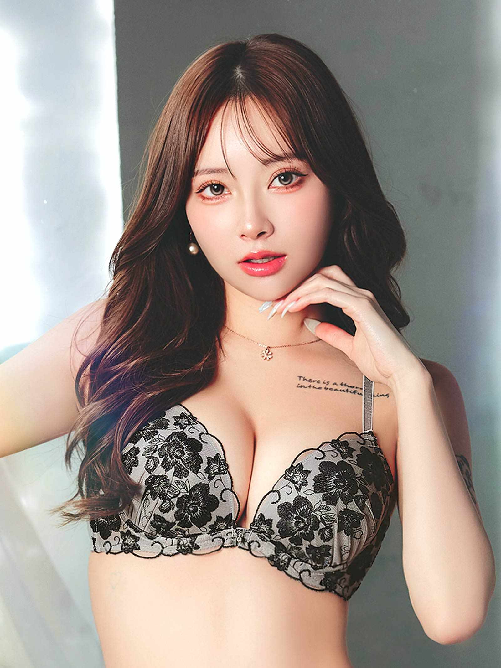 4/13新作!リッチディープローズブラジャー&フルバックショーツ