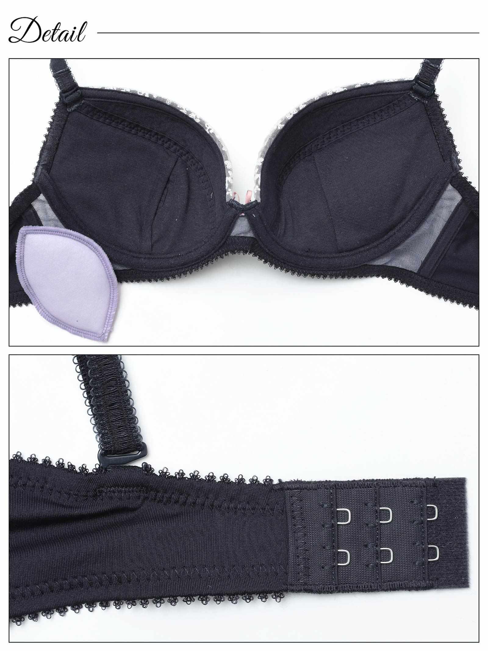 プリーツアーチフルーロンブラジャー&フルバックショーツ - 【公式】247Lingerie