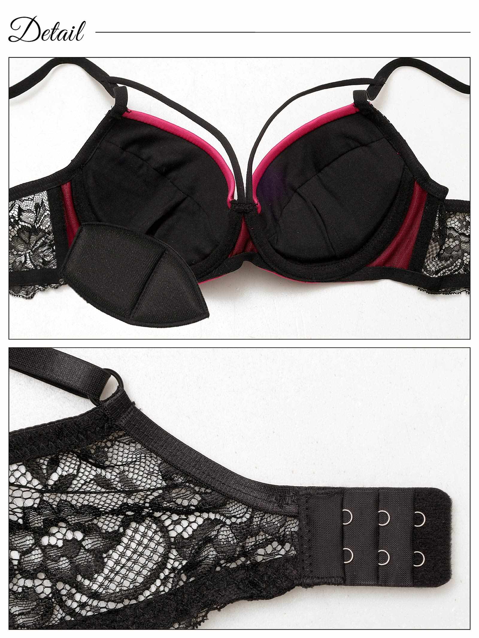 5/26新作!センシュアルネオンリングコード育乳脇高ブラジャー&バック透けフルバックショーツ