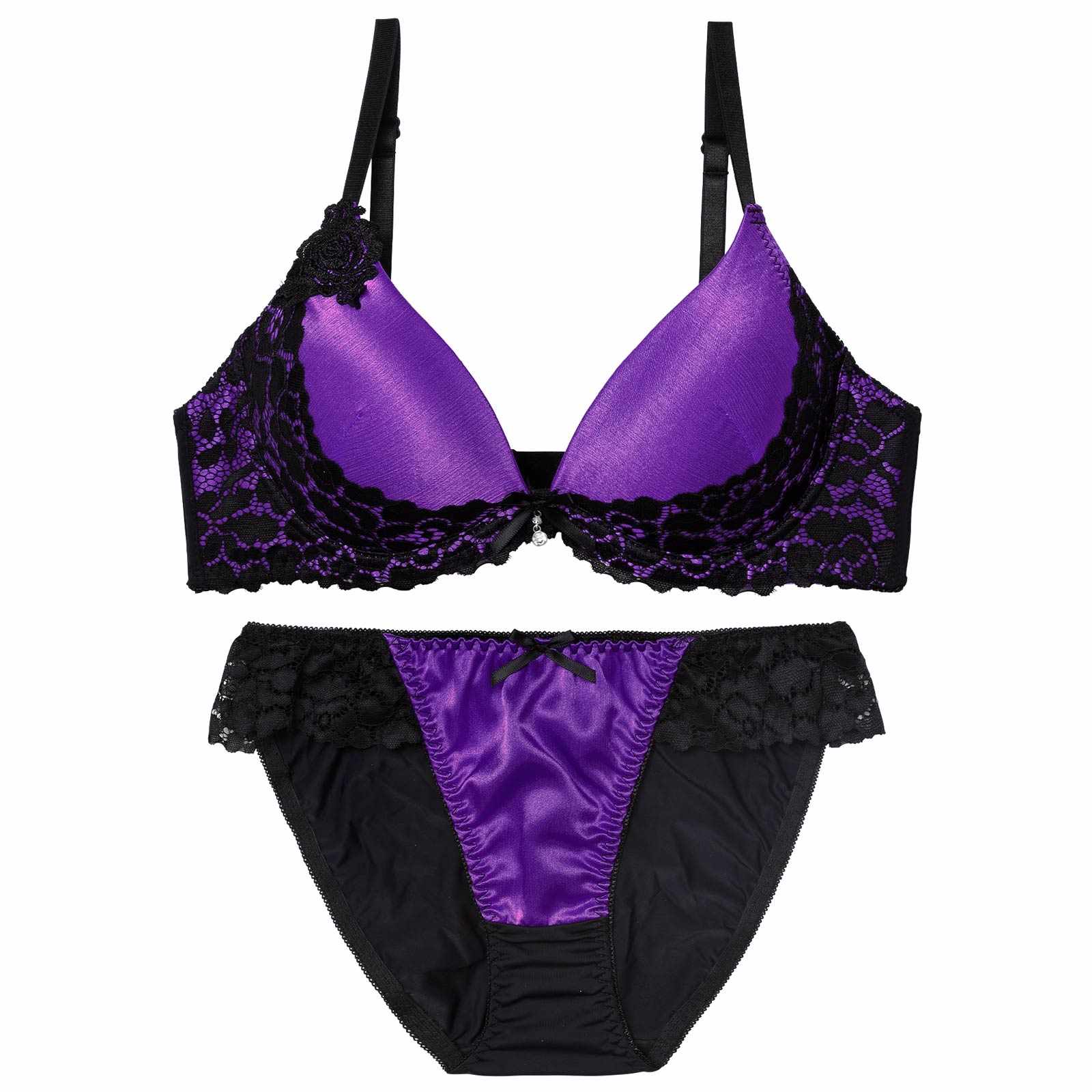 10/13新作!ナイトメアレースブラジャー&フルバックショーツ