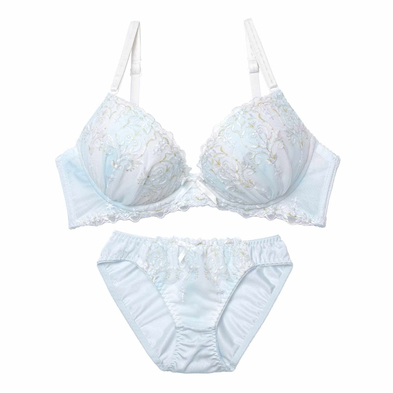 プリンセスアイビーマーブルブラジャー&フルバックショーツ