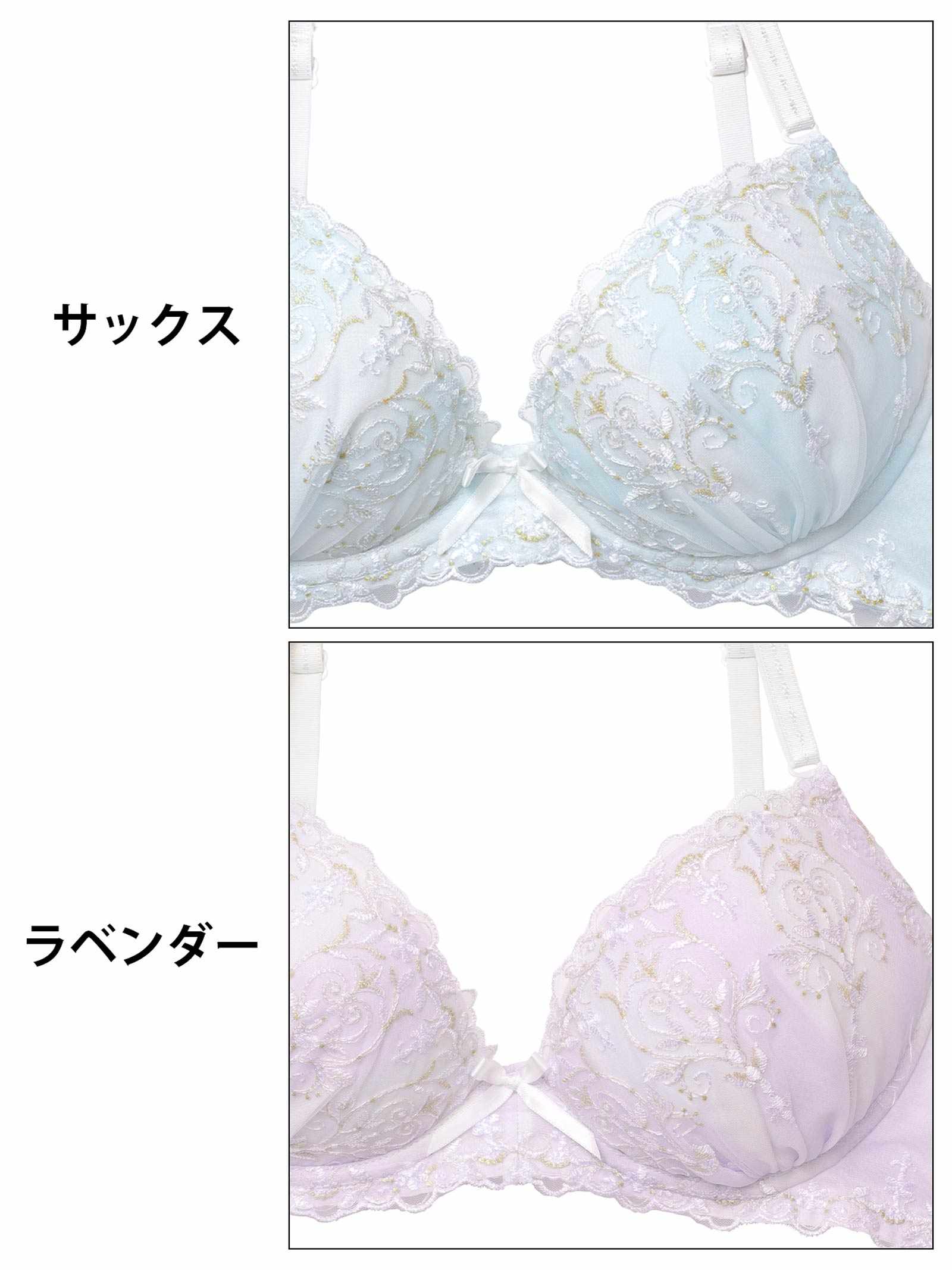 9/29新作!プリンセスアイビーマーブルブラジャー&フルバックショーツ