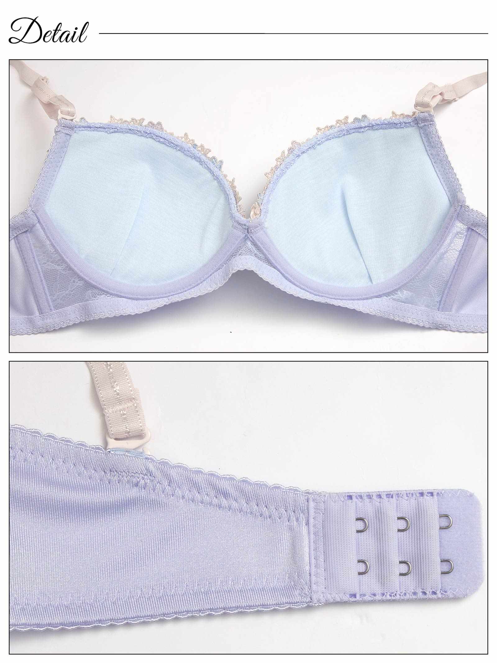 9/24新作!ミスティフルールラインブラジャー&フルバックショーツ