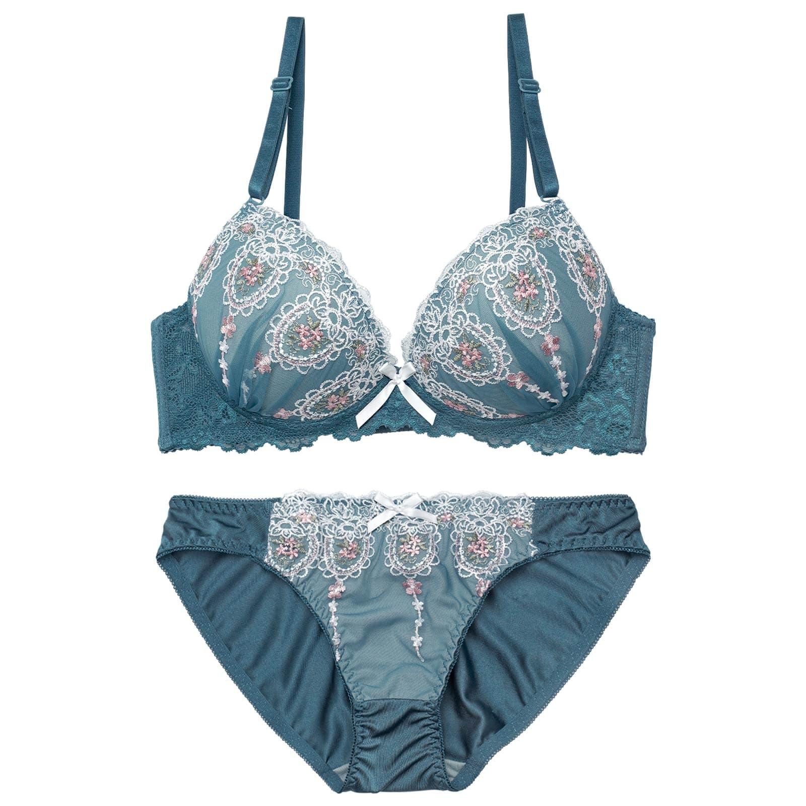 2/25新作!クラシカルフルーレットブラジャー&フルバックショーツ