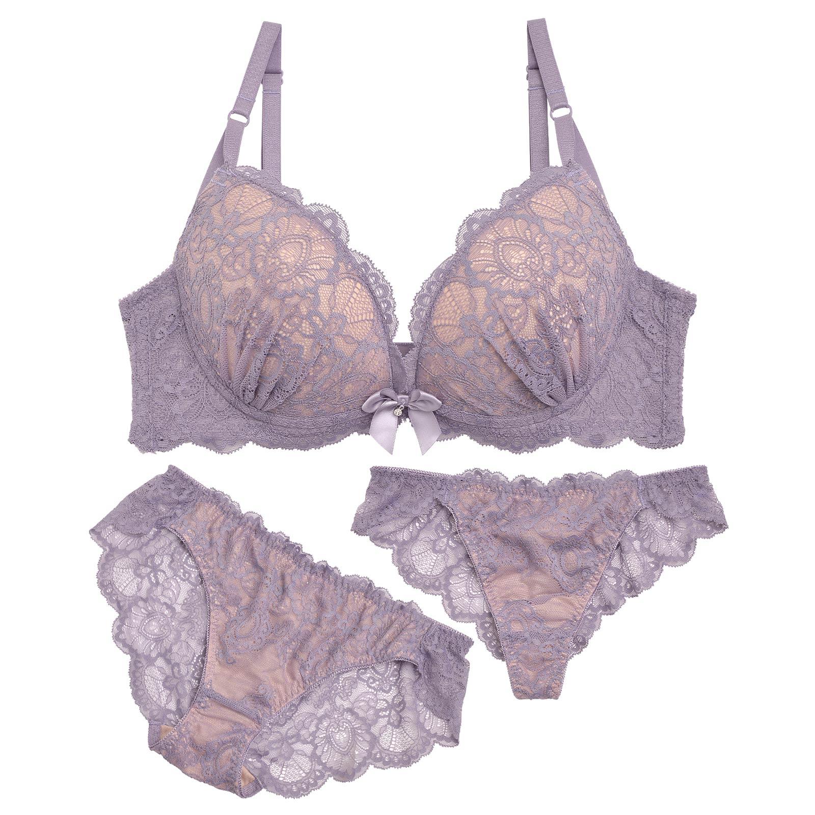 2/10再販!【3点セット】ヴィーナスヌーディブラジャー&バック透けフルバック&ハーフバックショーツ - 【公式】247Lingerie