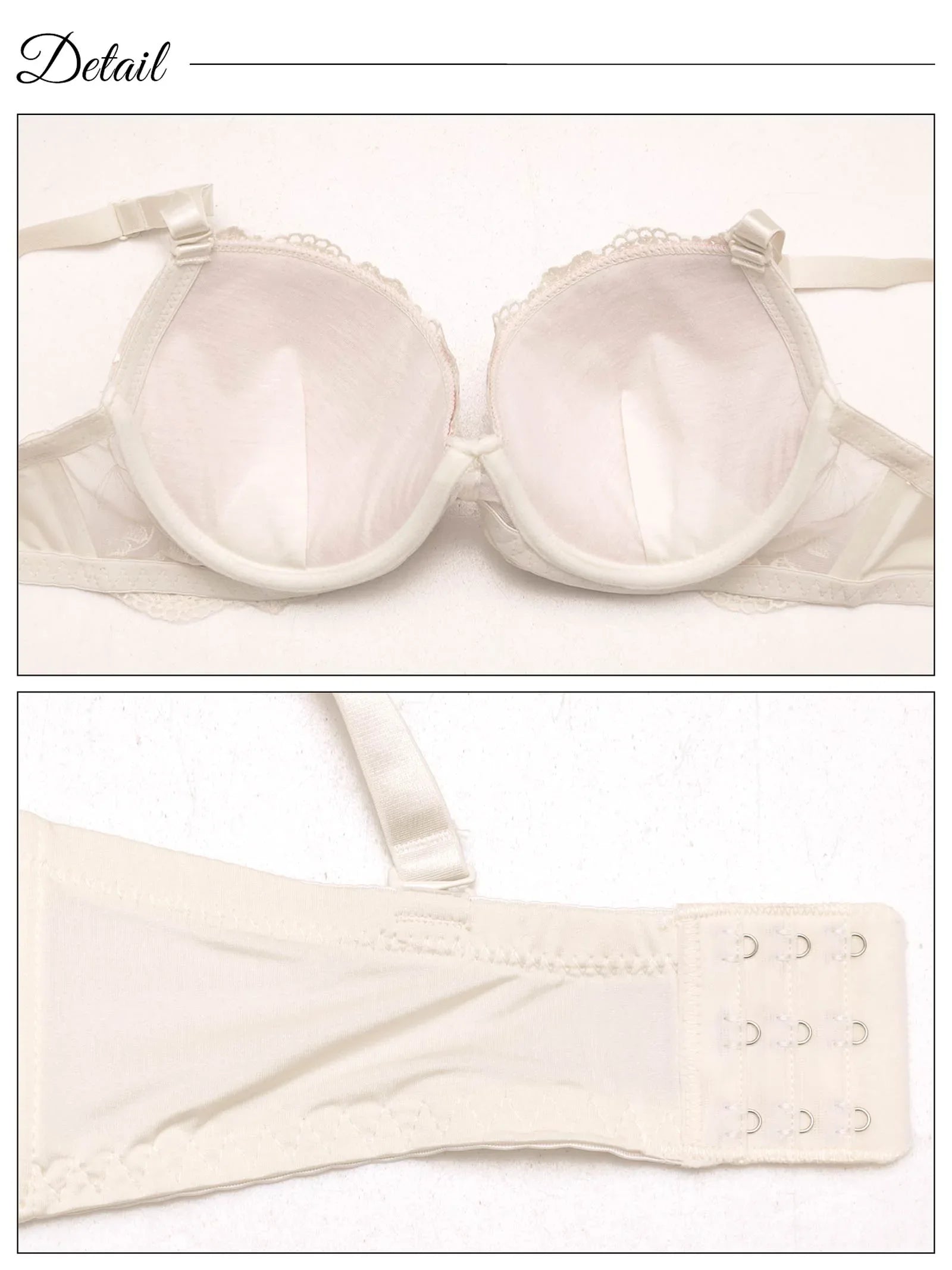 2/10再販!【三上悠亜着用】【EFサイズ】エレガンスフラワー刺繍ブラジャー&フルバックショーツ - 【公式】247Lingerie
