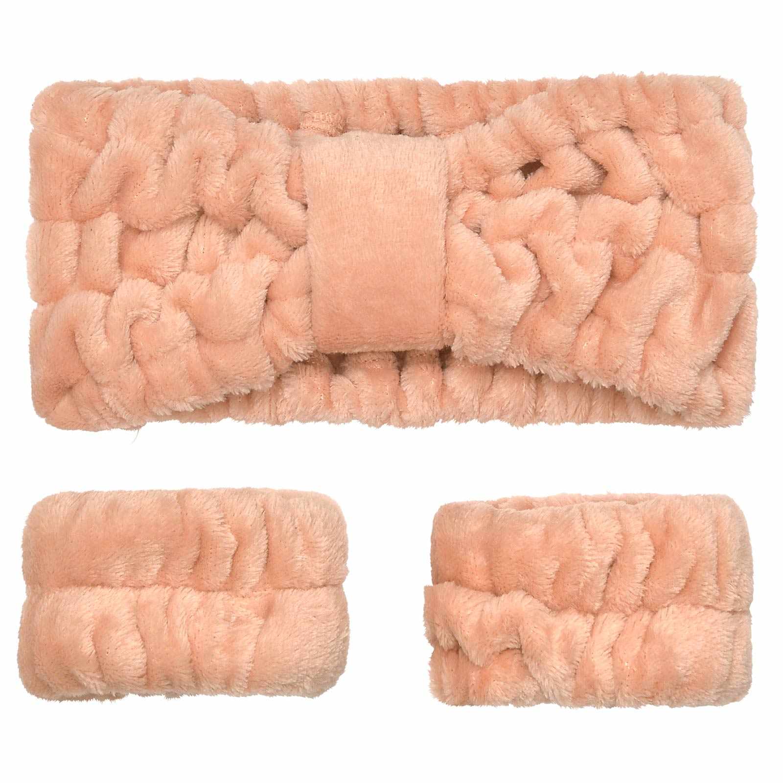 吸水フランネルヘアバンド&リストバンド