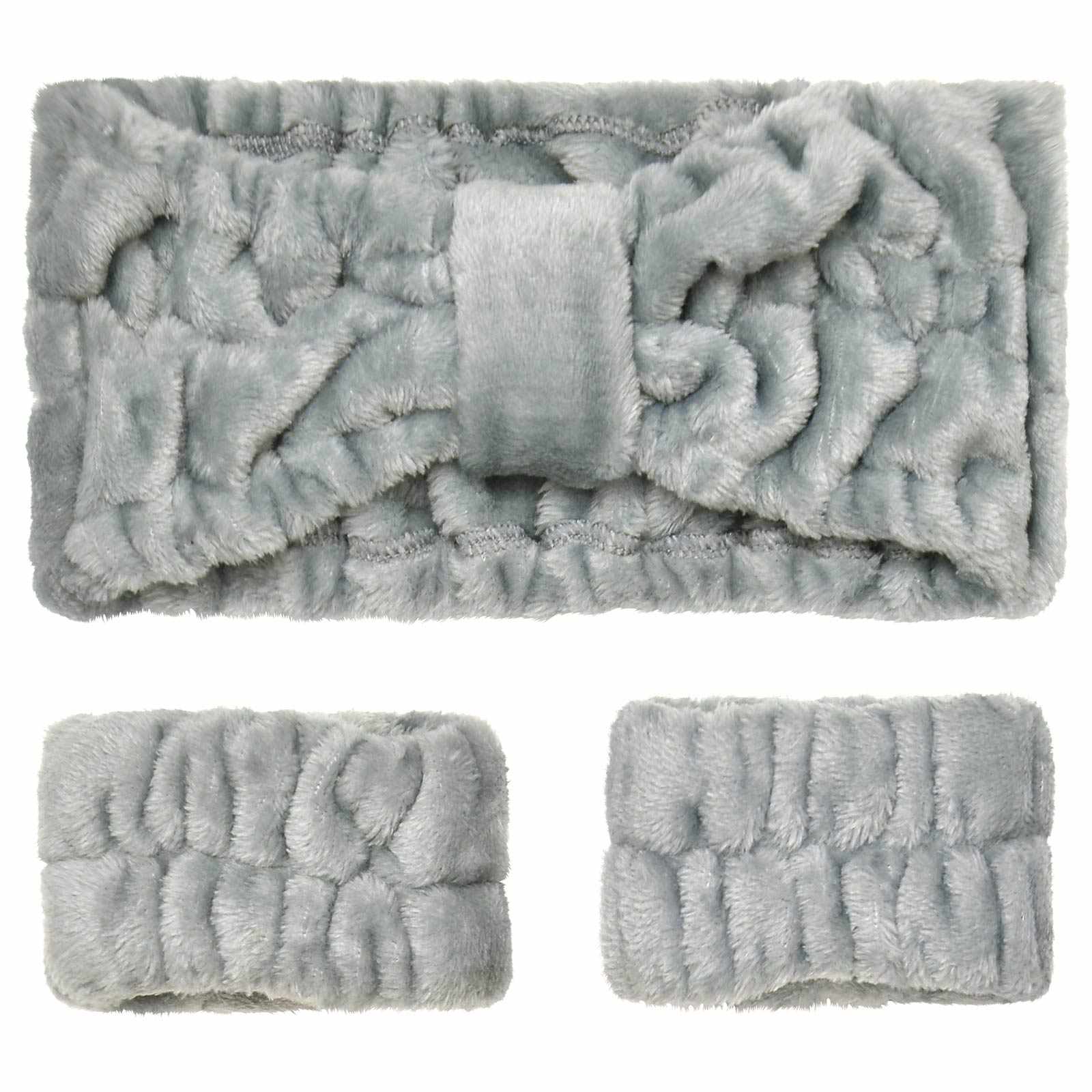 吸水フランネルヘアバンド&リストバンド