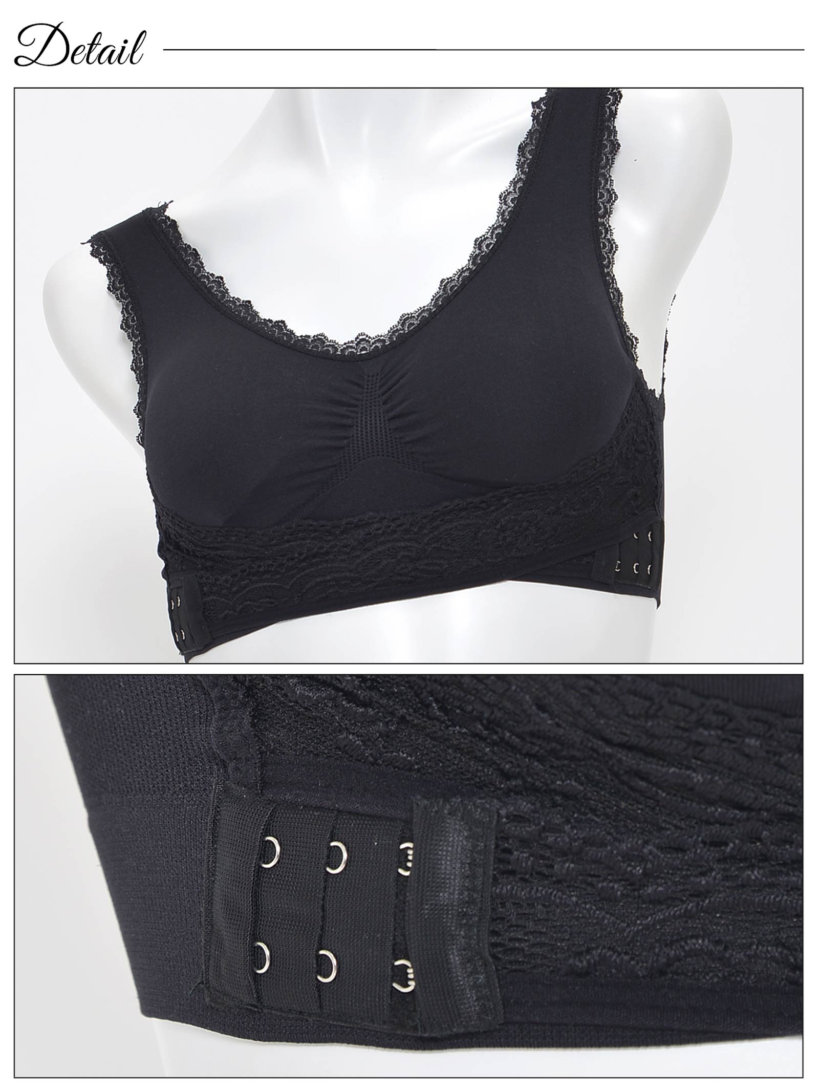 11/8再販!クロスストラップベルト付きナイトブラジャー単品