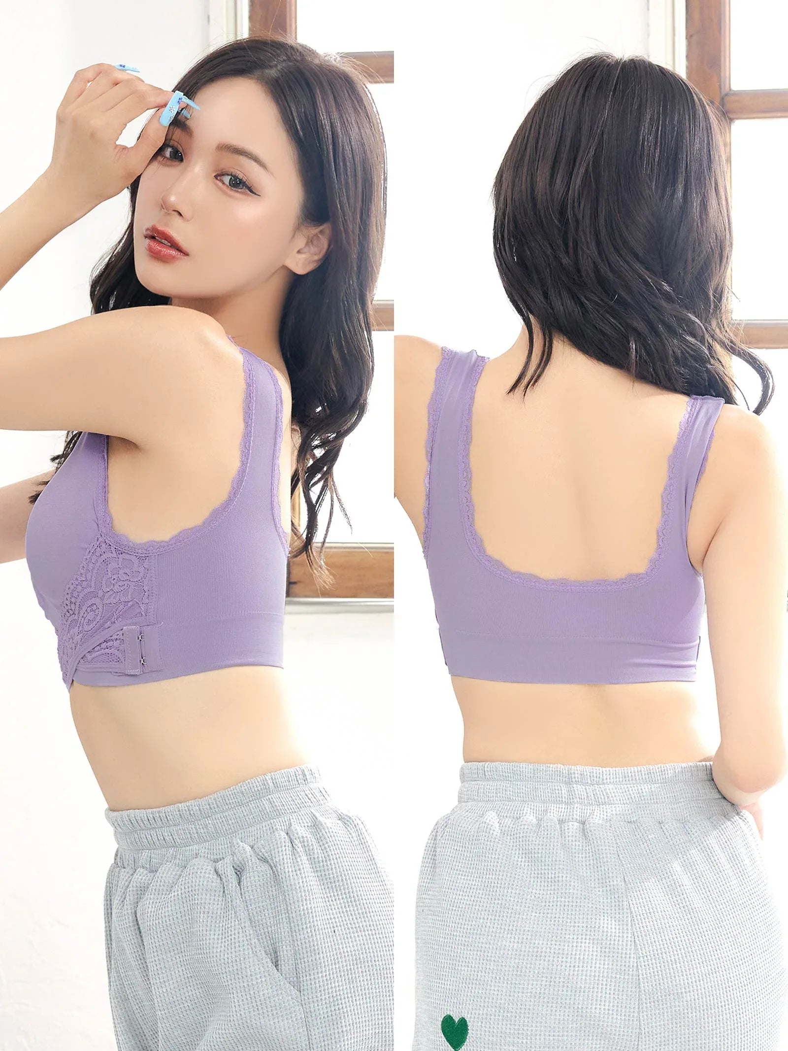 1/15再販!クロスストラップベルト付きナイトブラジャー単品 - 【公式】247Lingerie