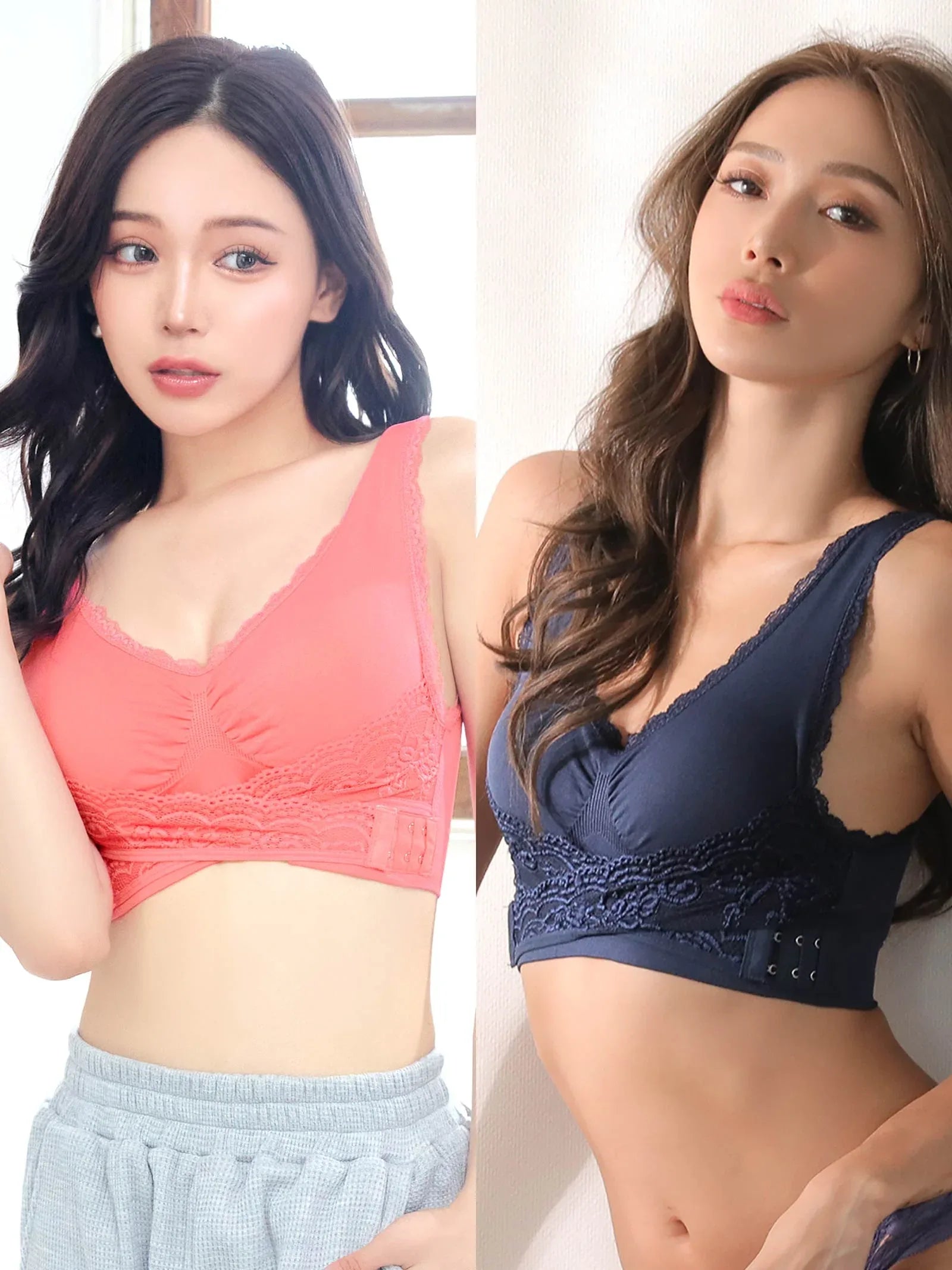 1/15再販!クロスストラップベルト付きナイトブラジャー単品 - 【公式】247Lingerie
