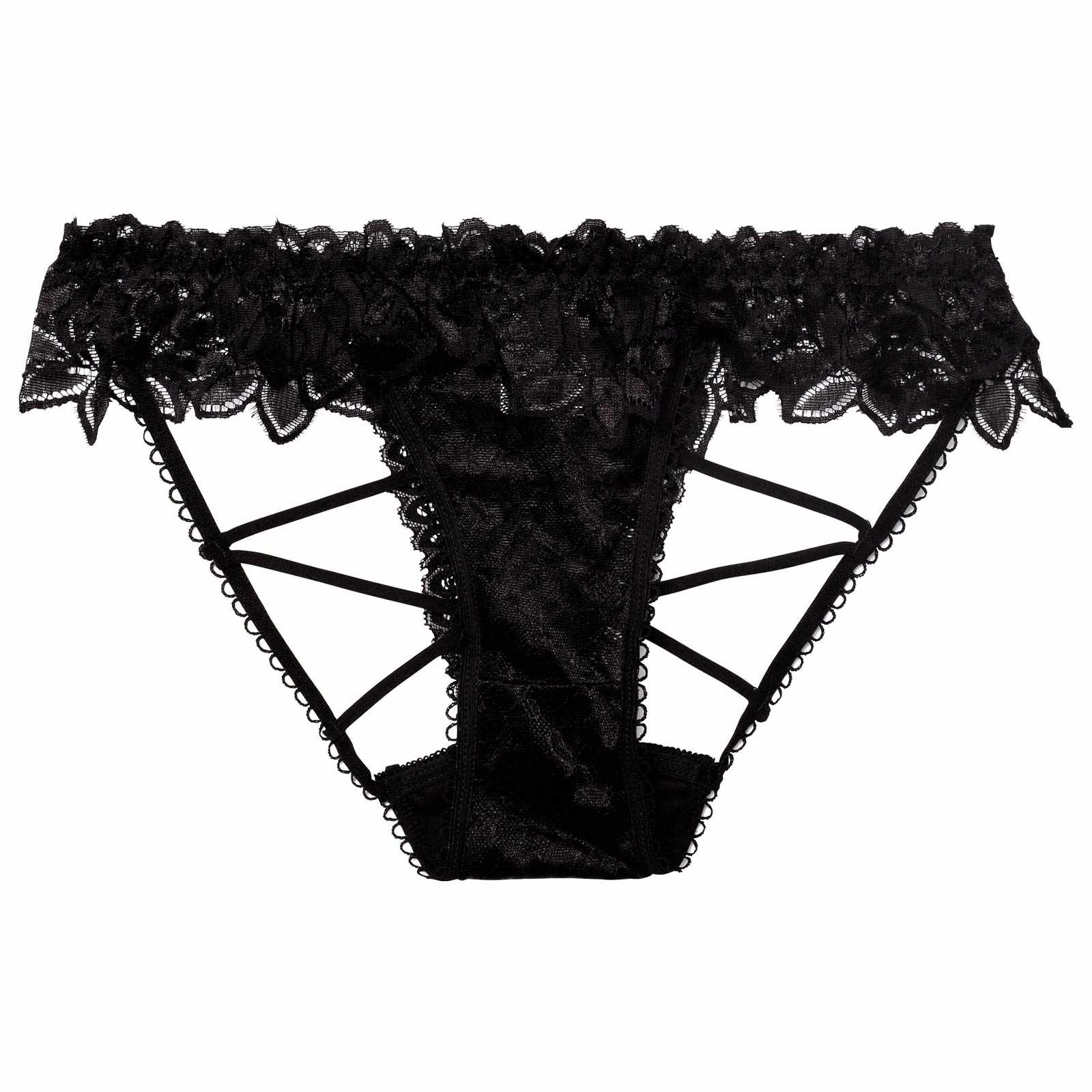 11/24新作!バックストリングレーシィフラワーフルバックショーツ単品