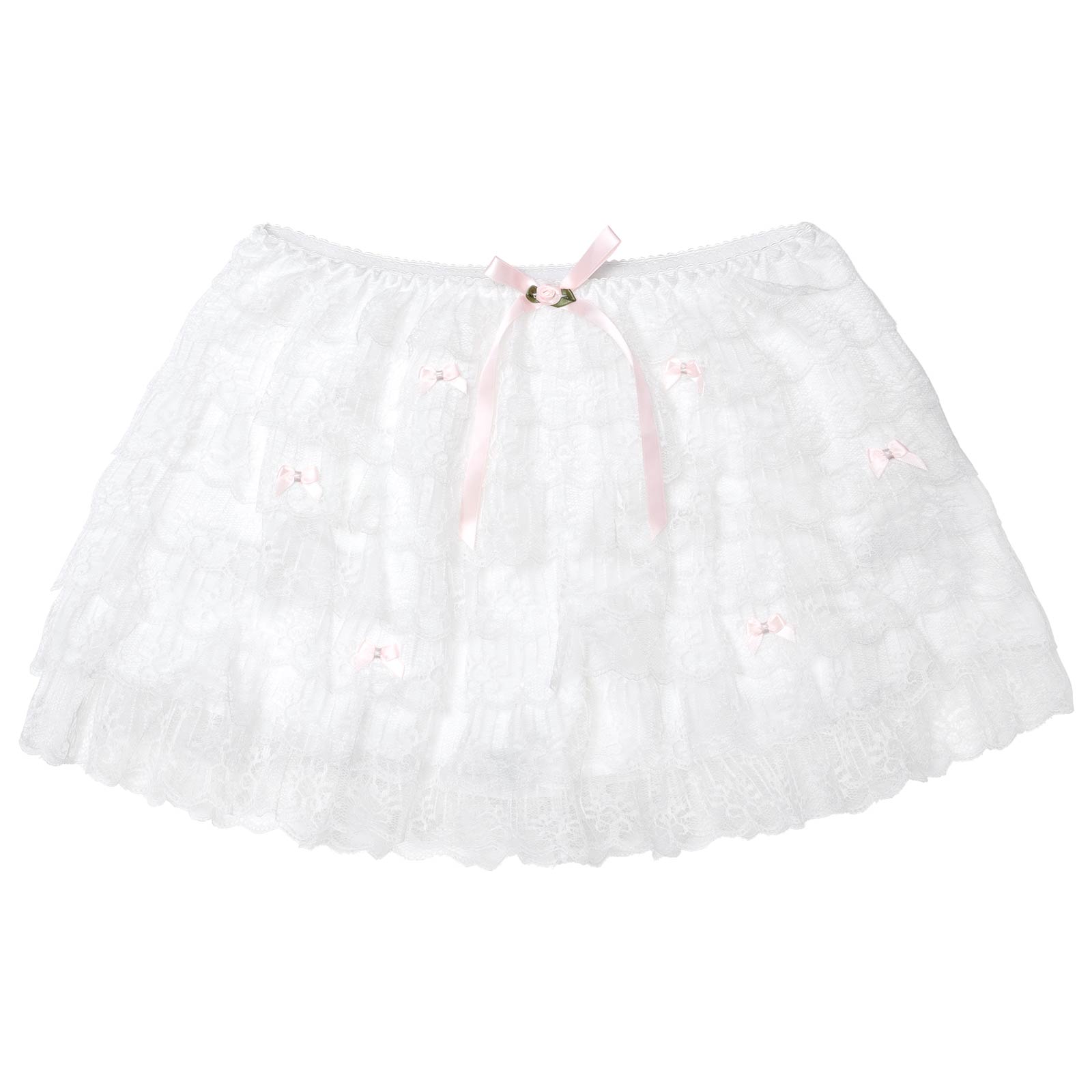 11/5新作!キュートリボンティアードフリルペチパンツ