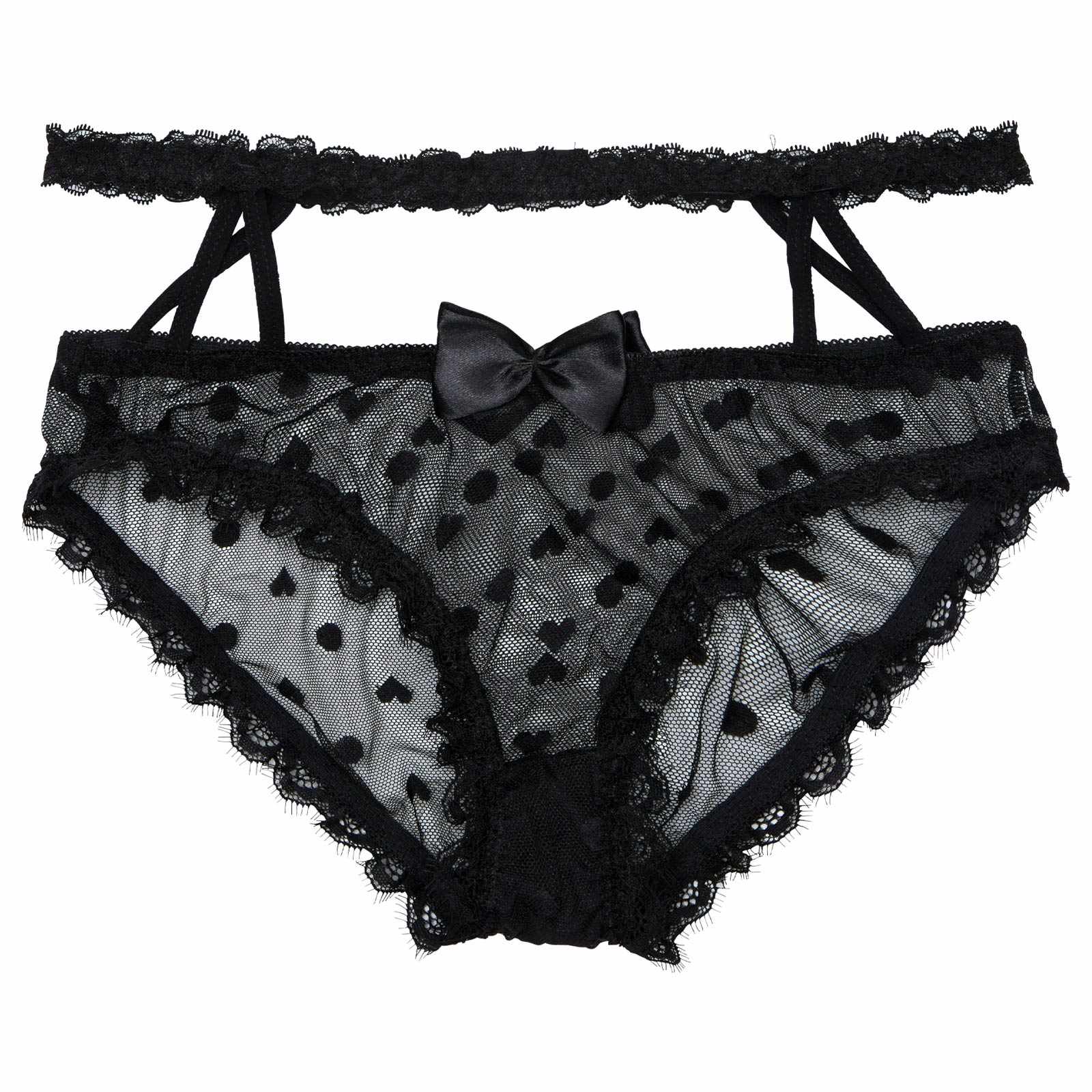 12/8新作!ドットリボンガーターポイントフルバックショーツ単品