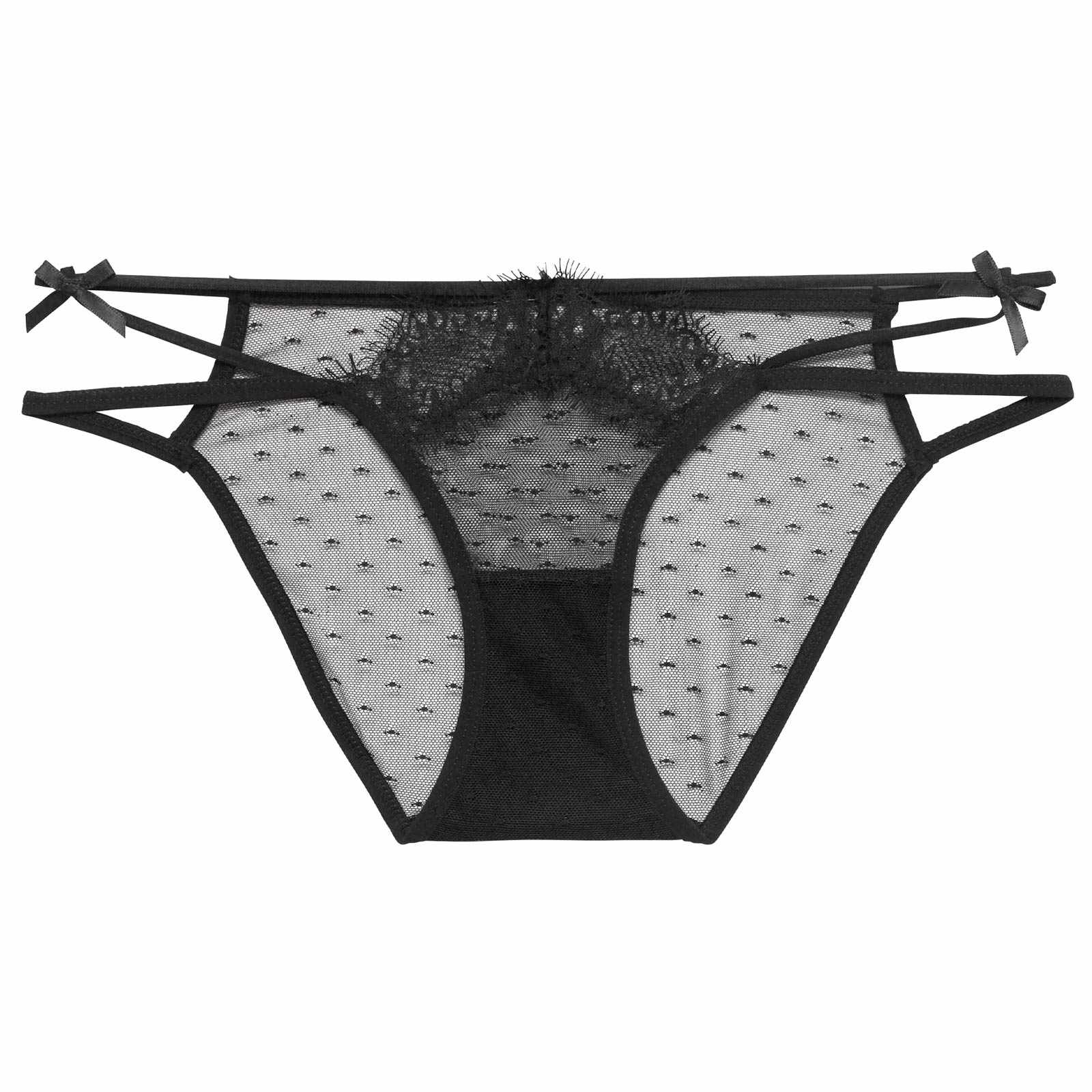 12/26新作!ドットシアーリボンコードフルバックショーツ単品