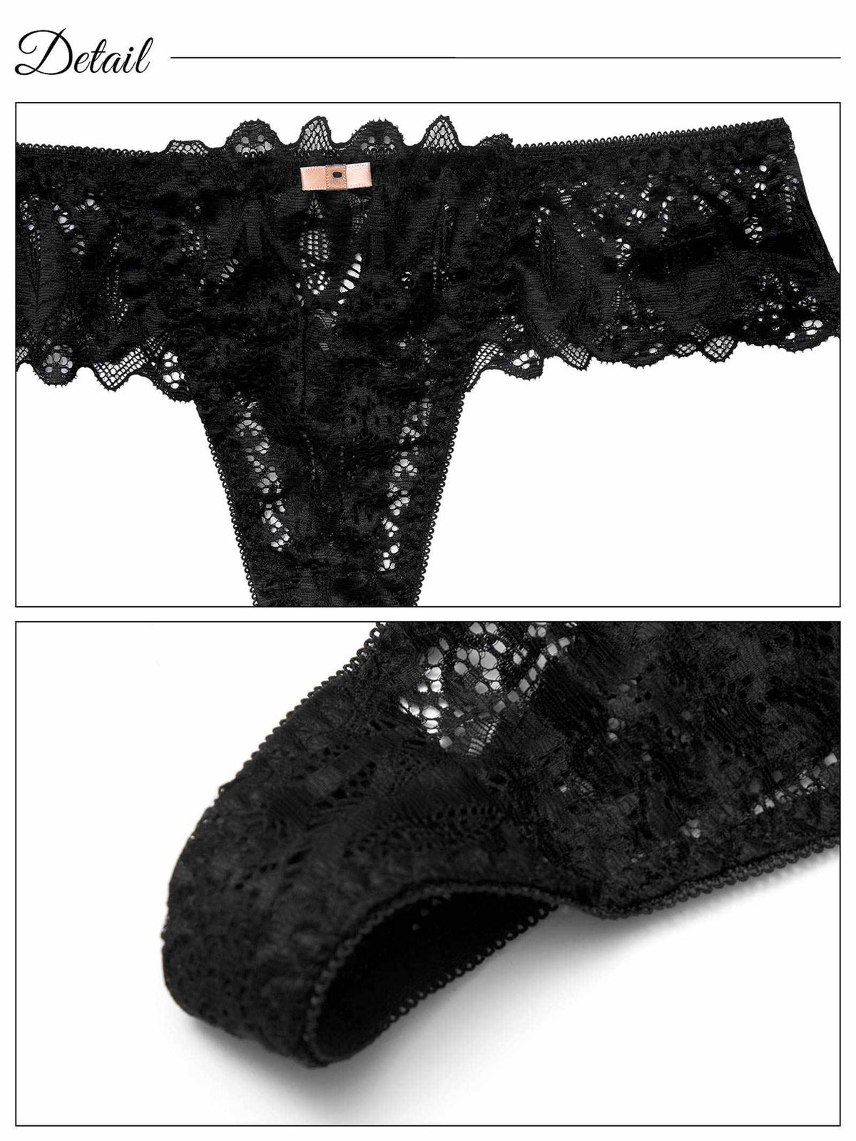2/11新作!バックスピンドル総レースTバックショーツ単品