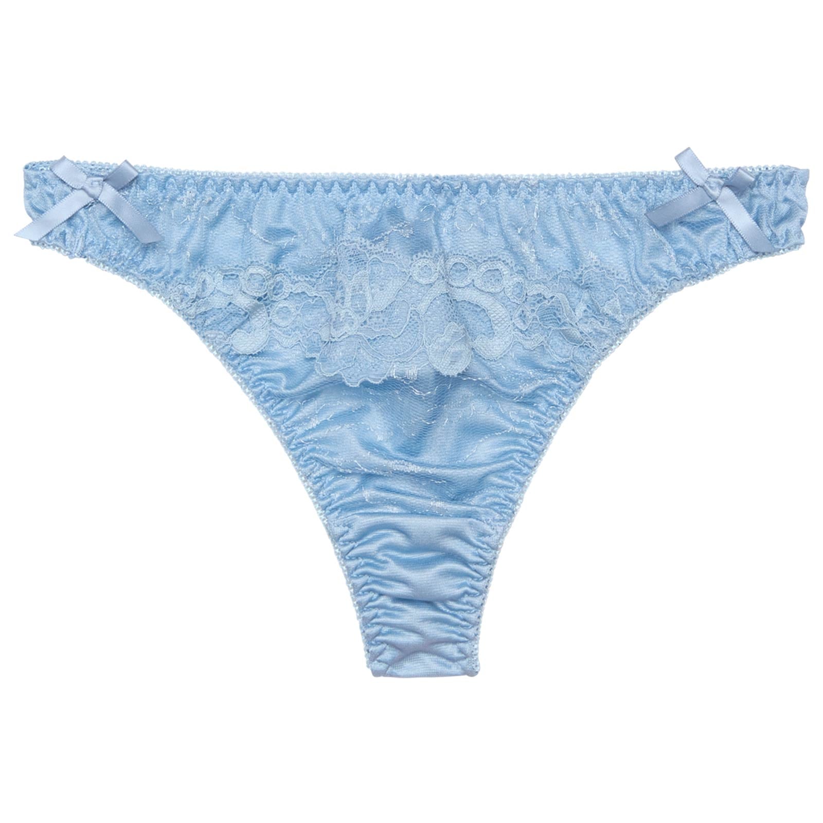 サイドリボンフルールレースTバックショーツ単品