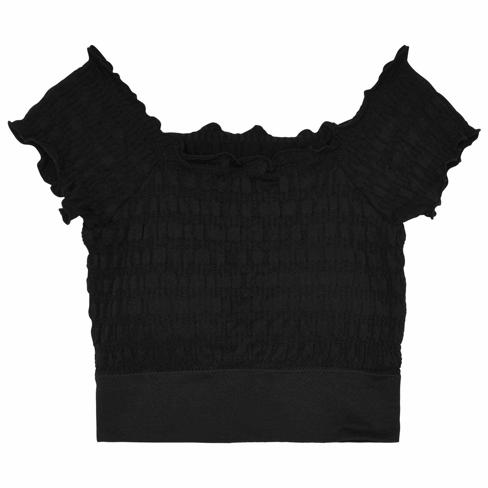 2WAYカップ付きクロップド丈トップス