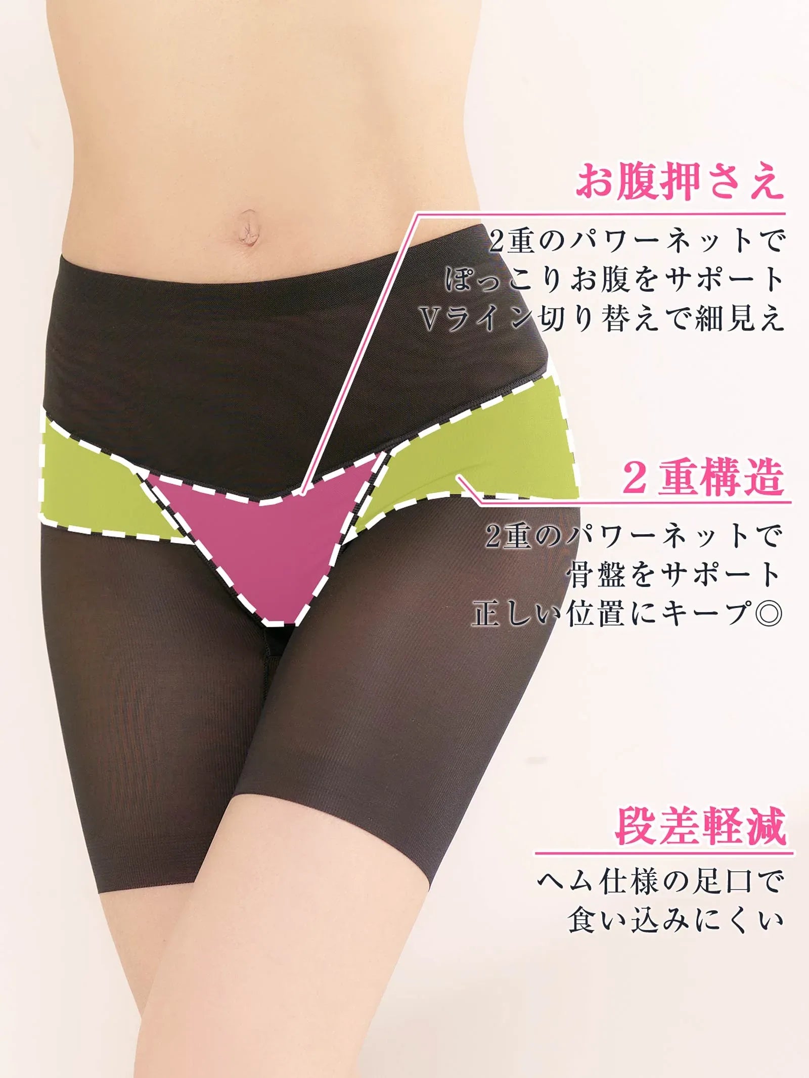 美骨盤パンツロングガードル - 【公式】247Lingerie