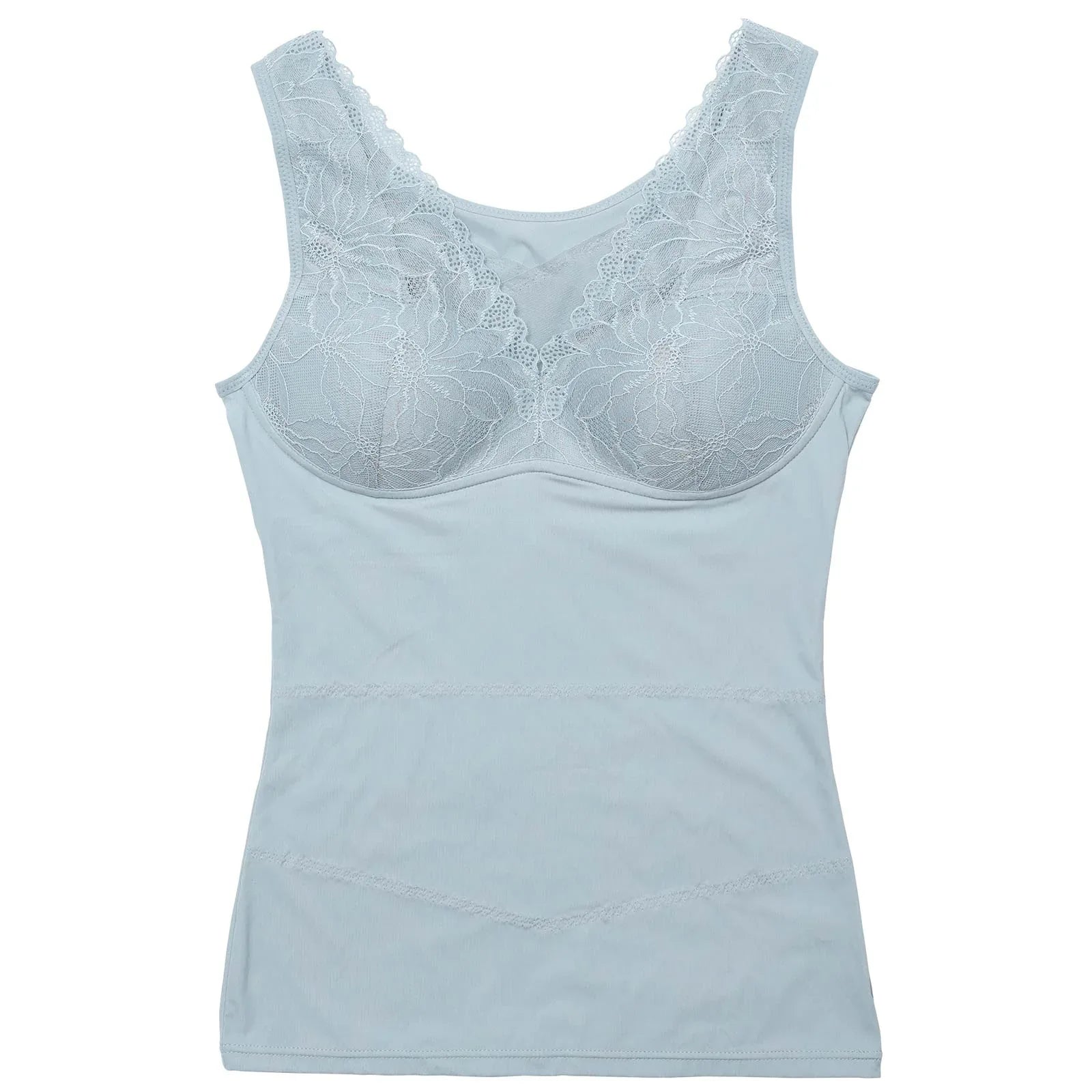 フラワーレースバッククロスボディシェイパー