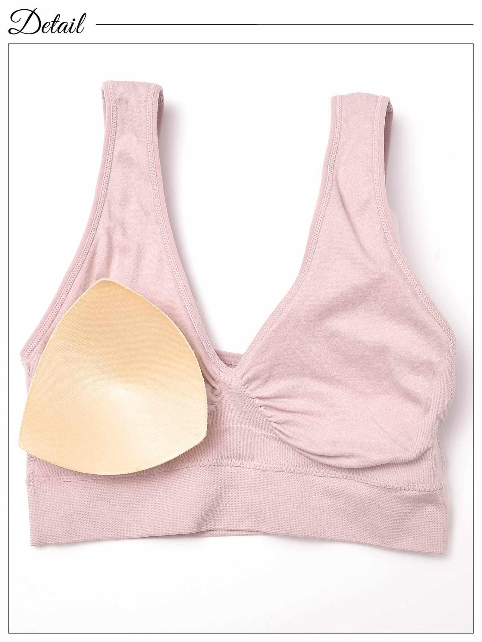 【ノンワイヤー】リラックスハーフトップブラジャー - 【公式】247Lingerie