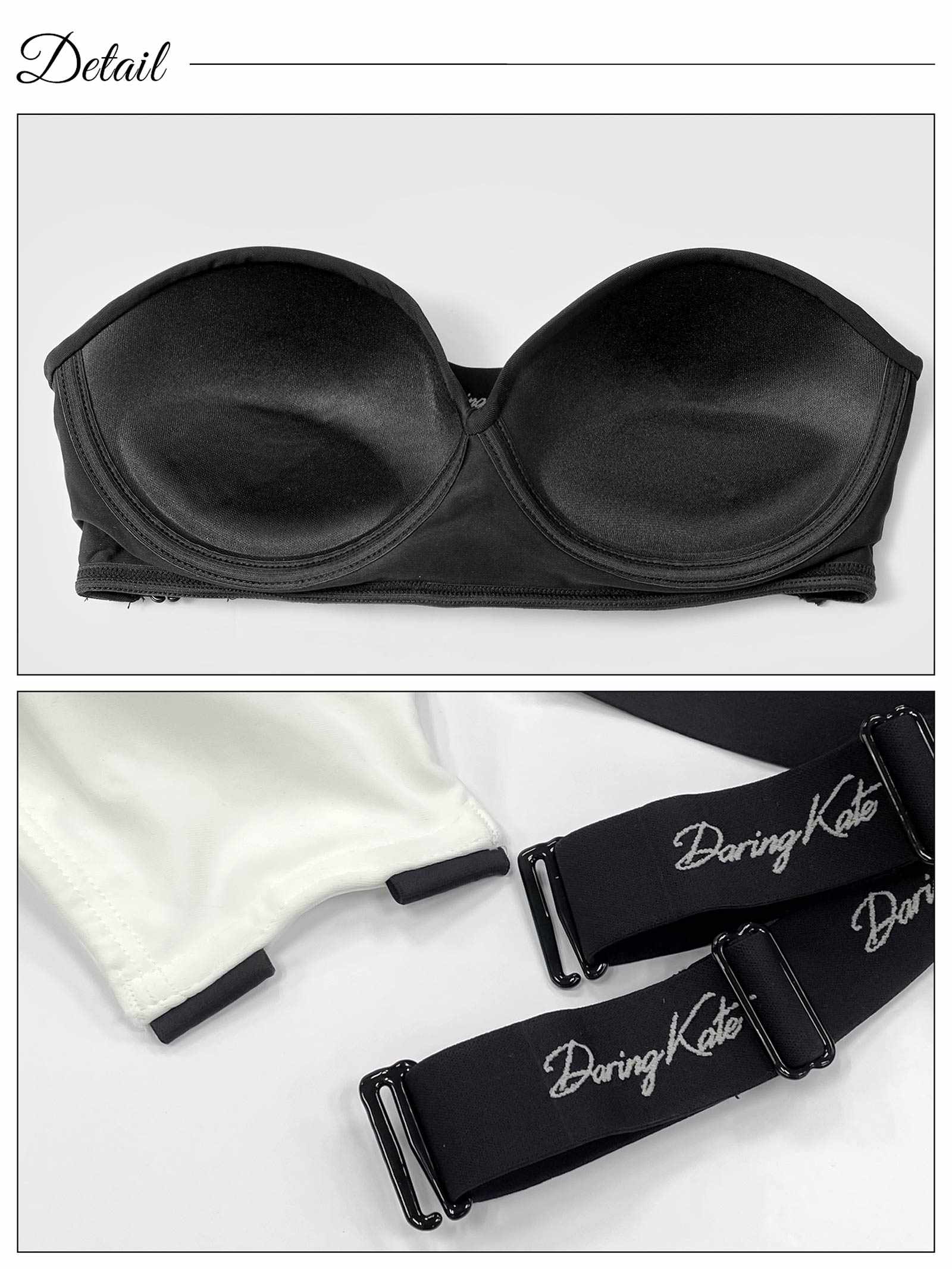 2/7新作!【ノンワイヤー】2way生地チューブブラジャー単品