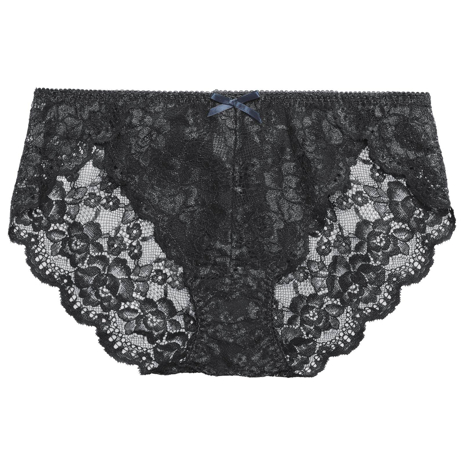 2/11再販!カシュクールスカラップレースバック透けフルバックショーツ単品 - 【公式】247Lingerie